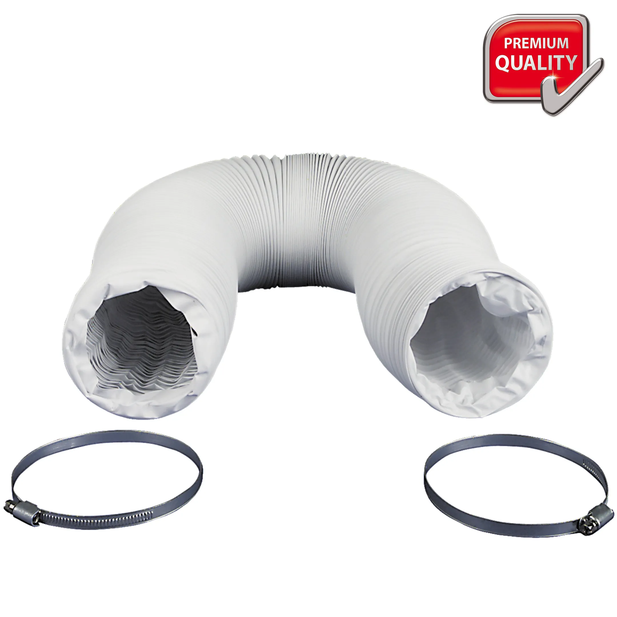 Scanpart Tuyau d'évacuation d'air set PVC 100mm 3,0m image