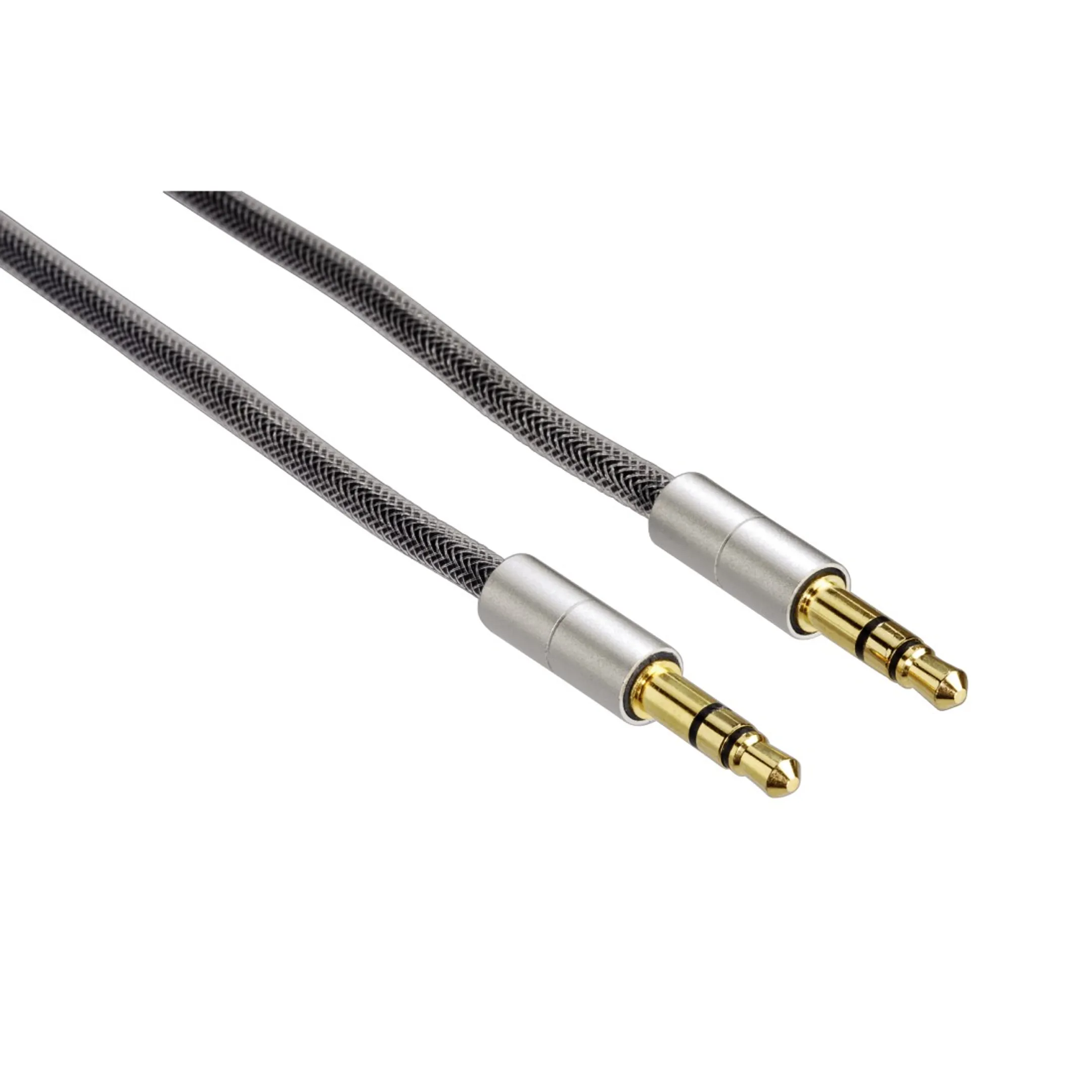 AluLine mini jack (3,5 mm)-kabel (Male - Male) - 2 m