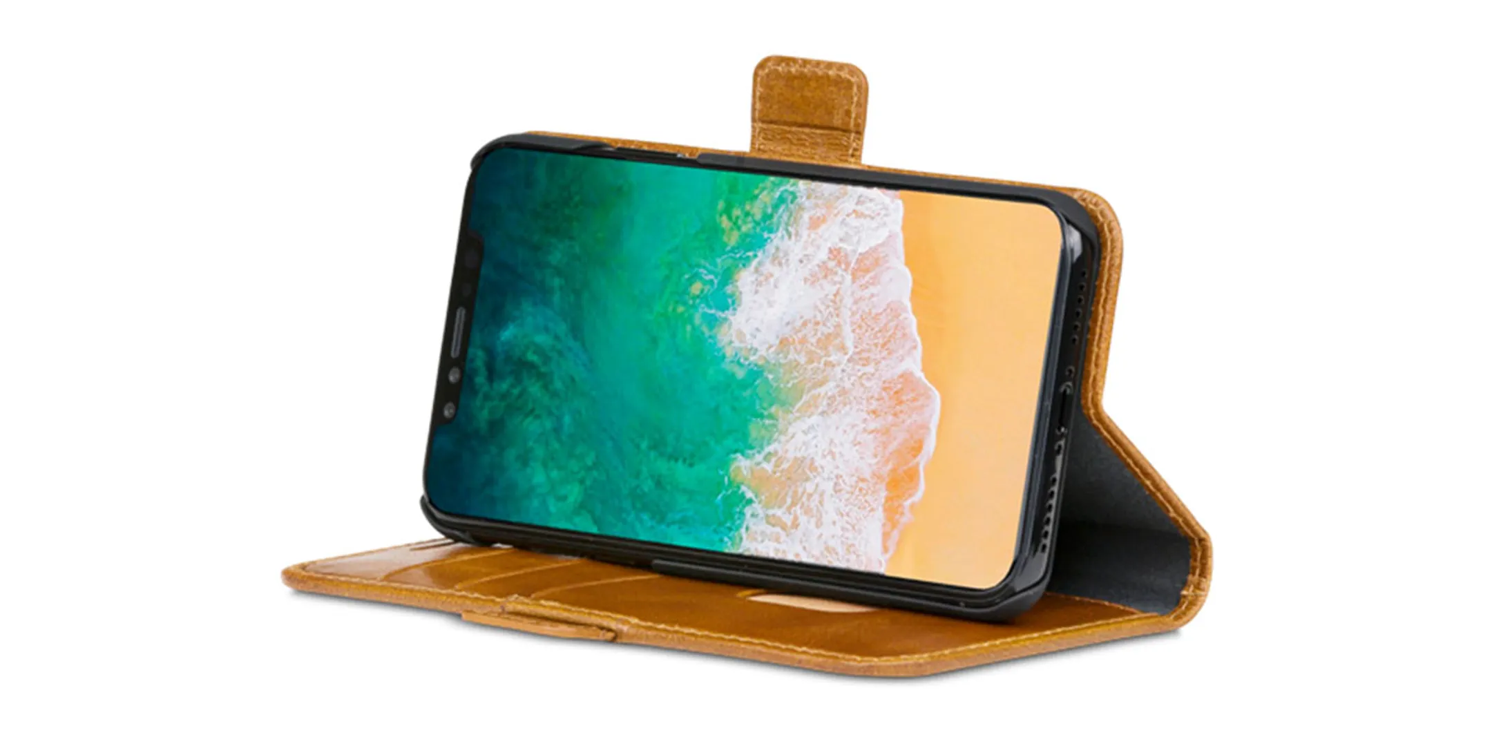 Dbramante Copenhagen Wallet - iPhone X - Brun image