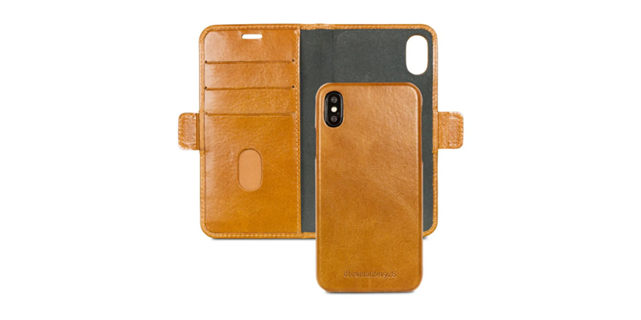 Lynge Wallet - iPhone X - Bruin