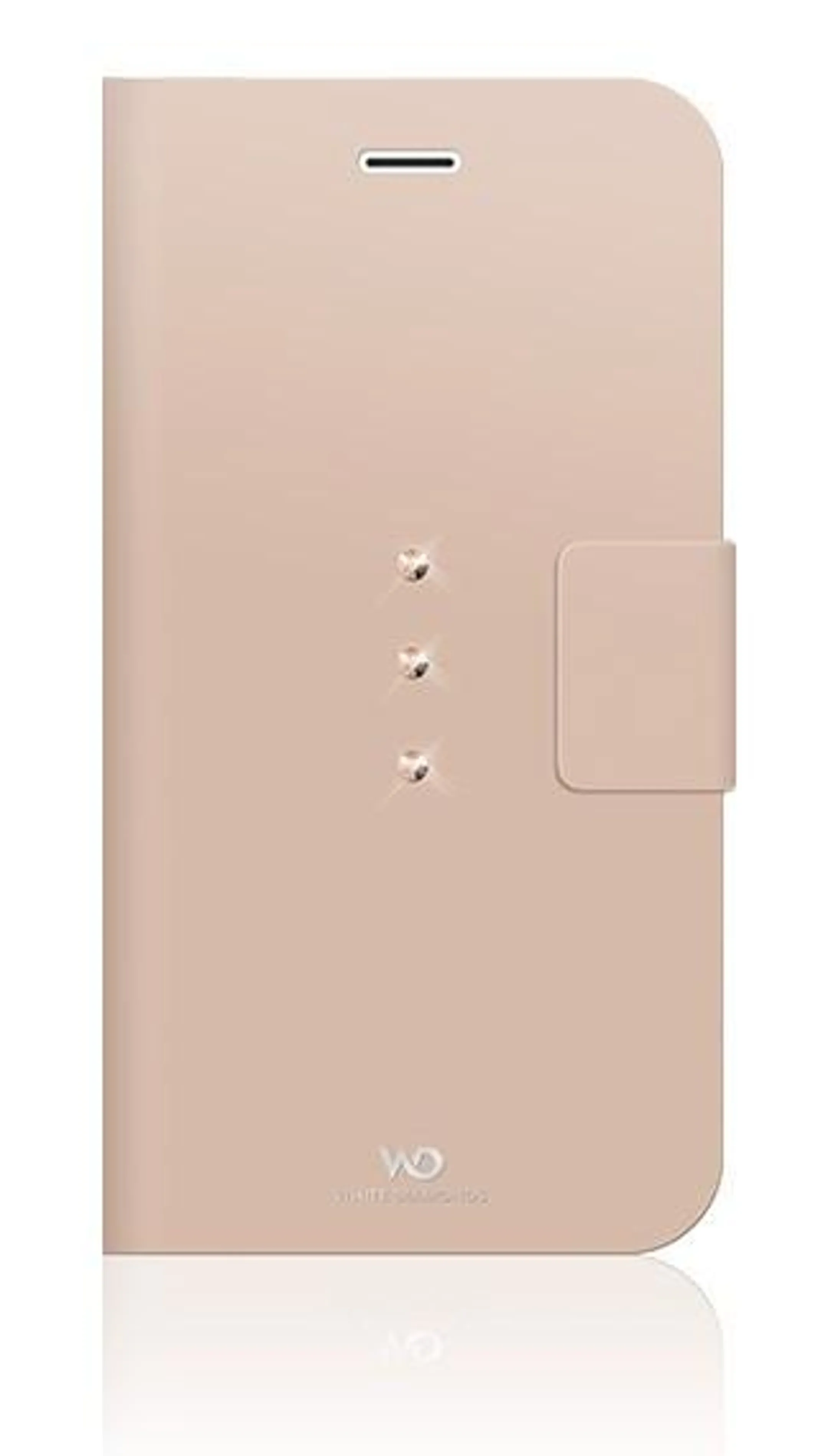 Crystal Wallet pour iPhone X - Or Rose