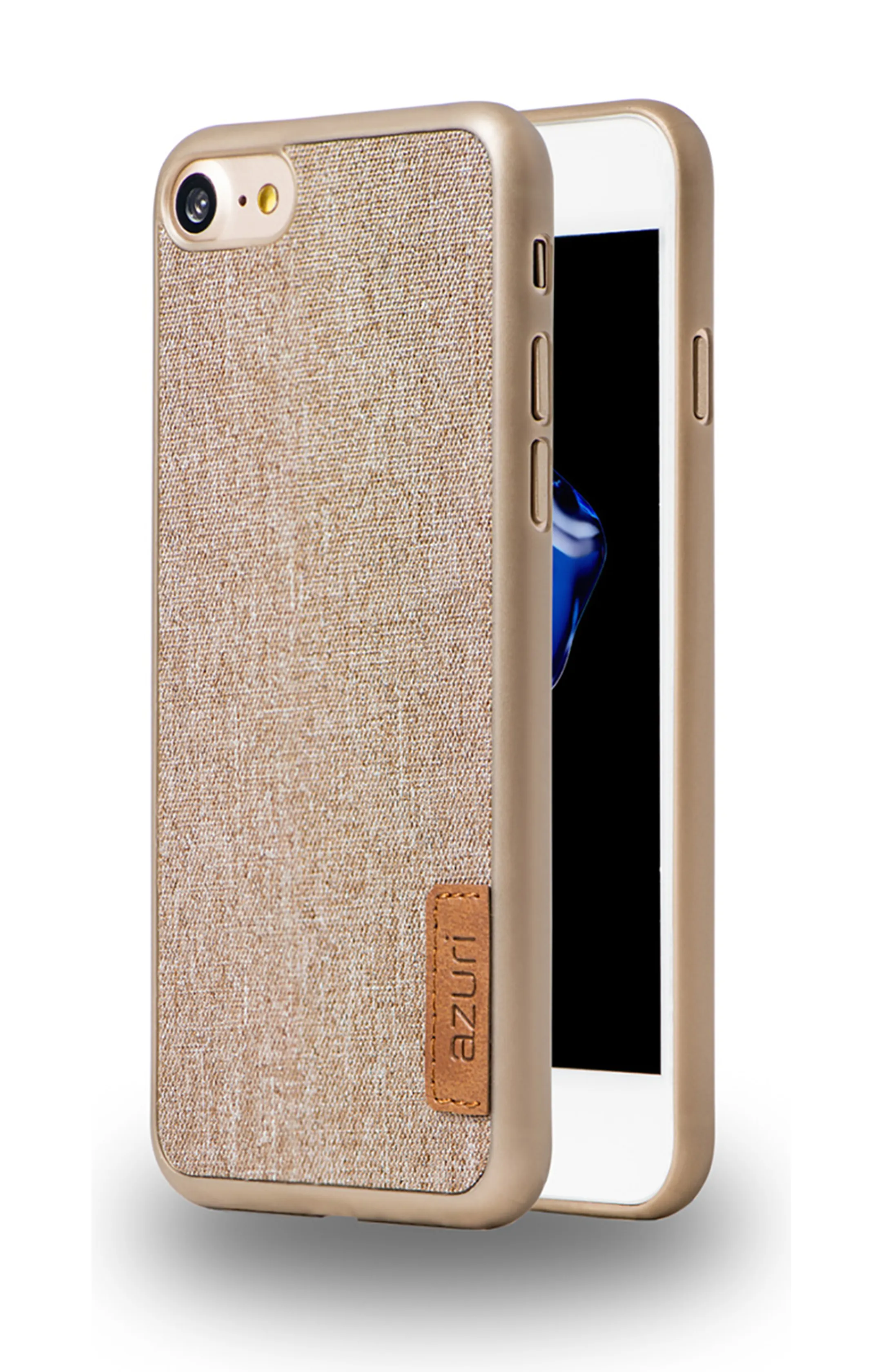 Azuri Backcover Elegante pour iPhone 7 - Beige image