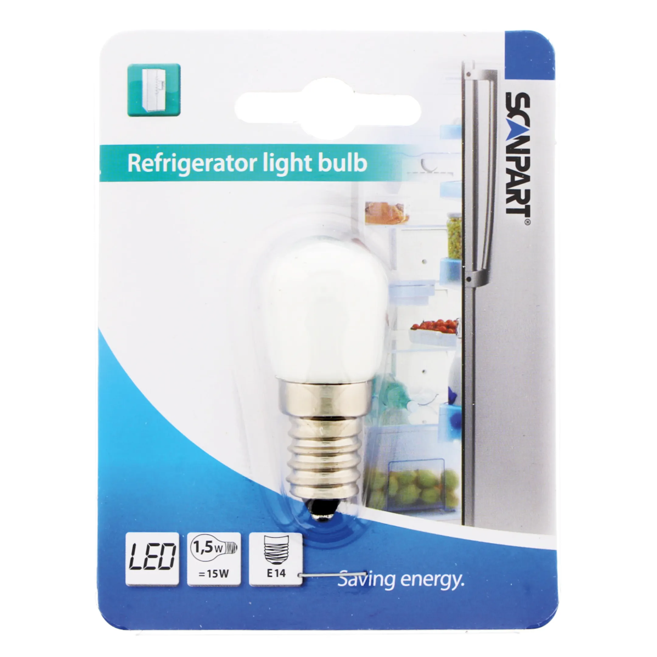 Koelkastlamp E14 15W 100Lm LED
