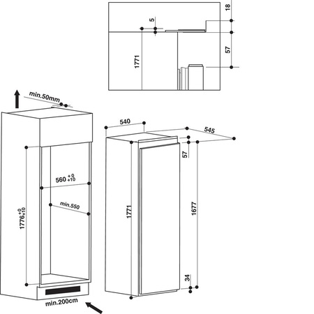 Whirlpool Frigo Encastrable Arg 18470 Krëfel Les Meilleurs Prix