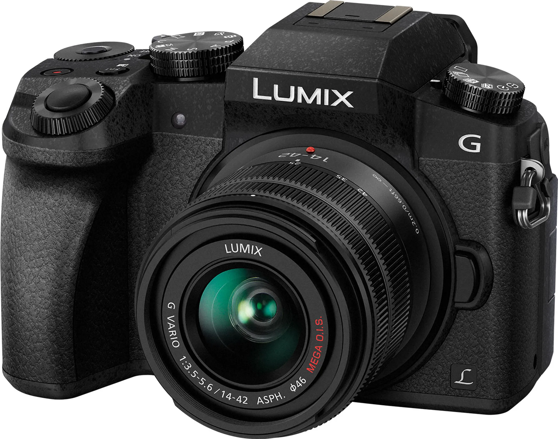 Lumix DMC-G7 Zwart + G Vario-objectief 14-42 mm f/3.5-5.6
