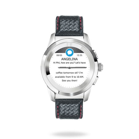 Mykronoz Zetime Premium Silver mykronoz kopen in de aanbieding