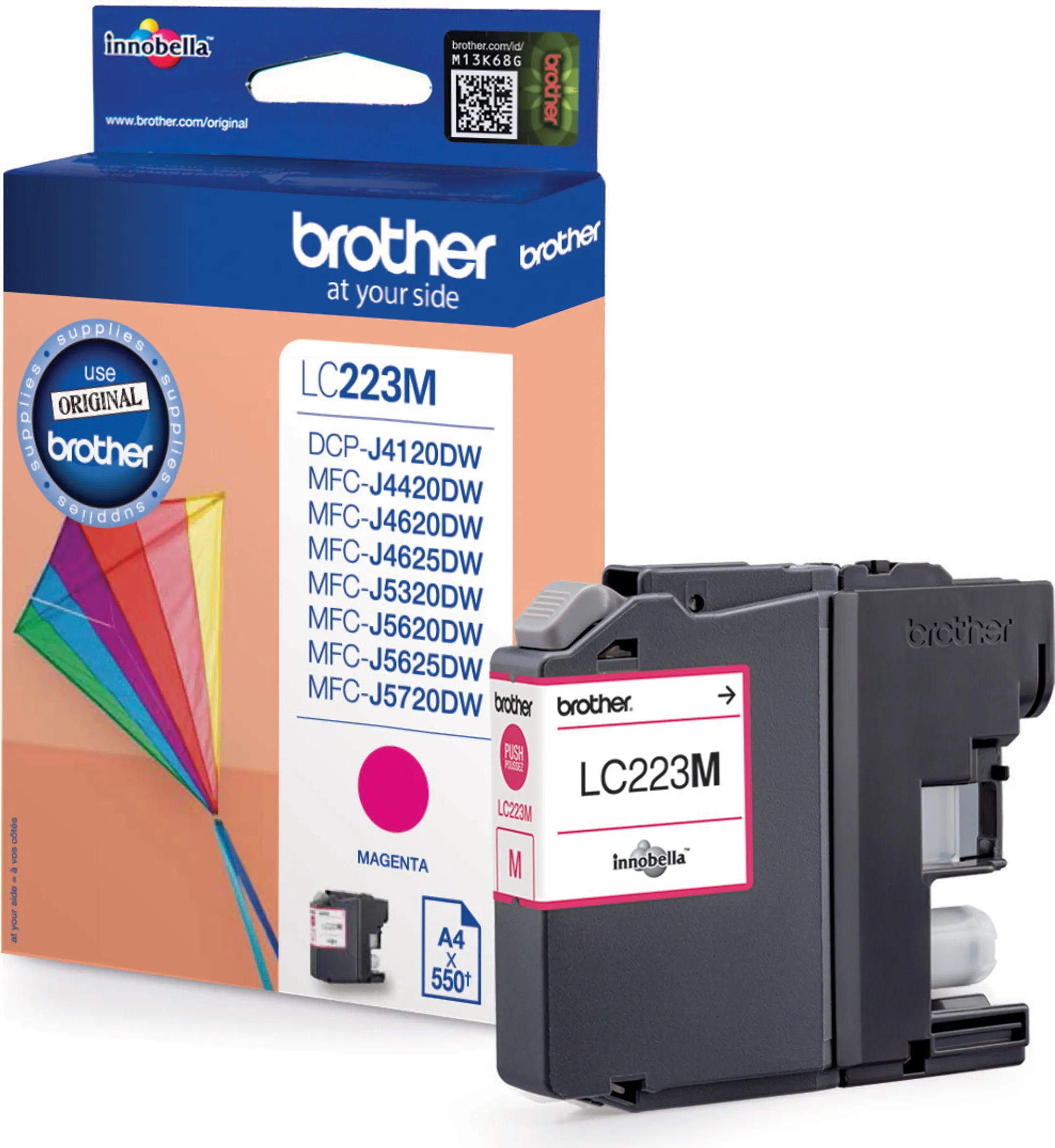 Inktpatroon LC-223M - Magenta