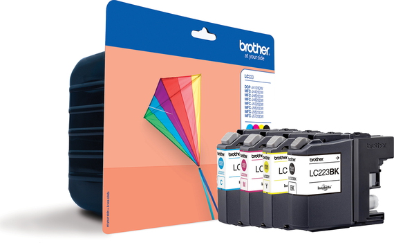 Brother Lc 223 4 Kleuren Value Pack brother kopen in de aanbieding