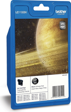 Brother Inktpatroon Lc 1100Bk Zwart brother kopen in de aanbieding