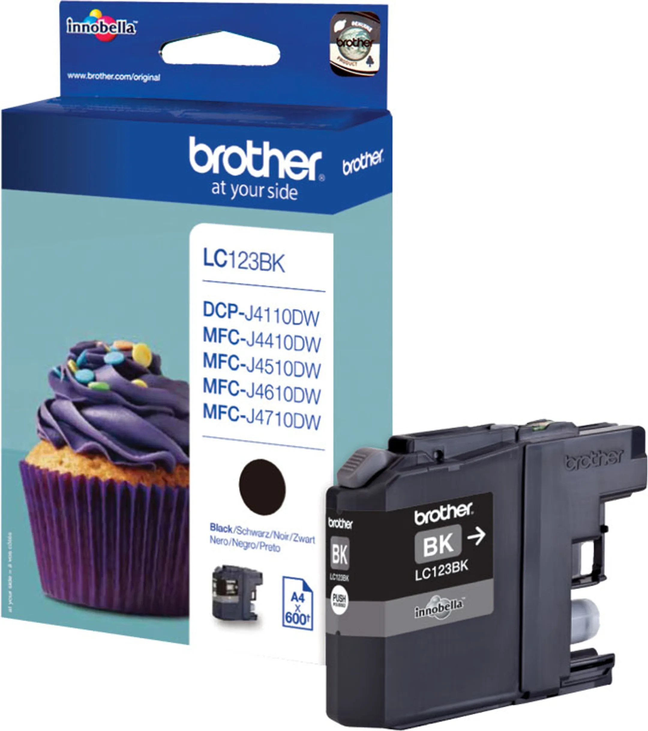 LC123BK inktpatroon - Zwart