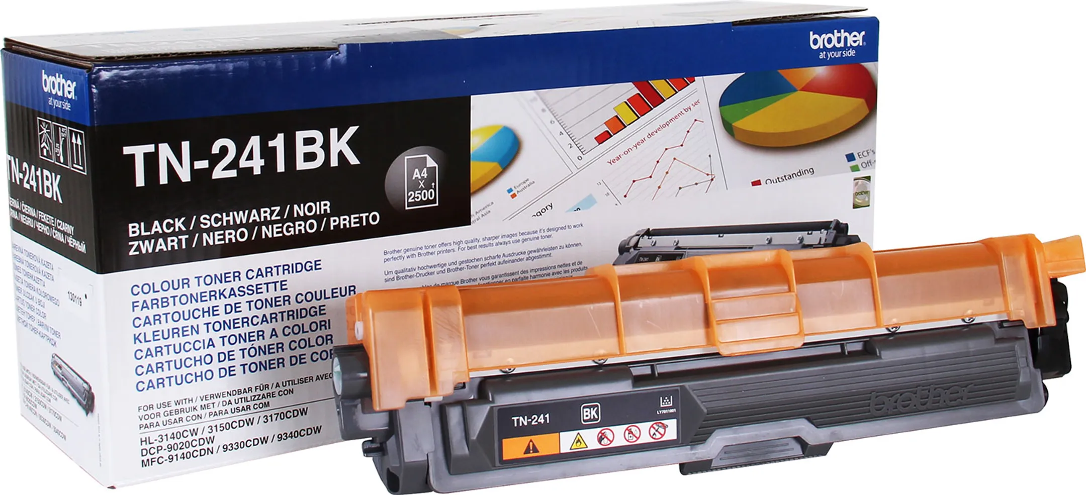 Toner TN-241BK - Noir