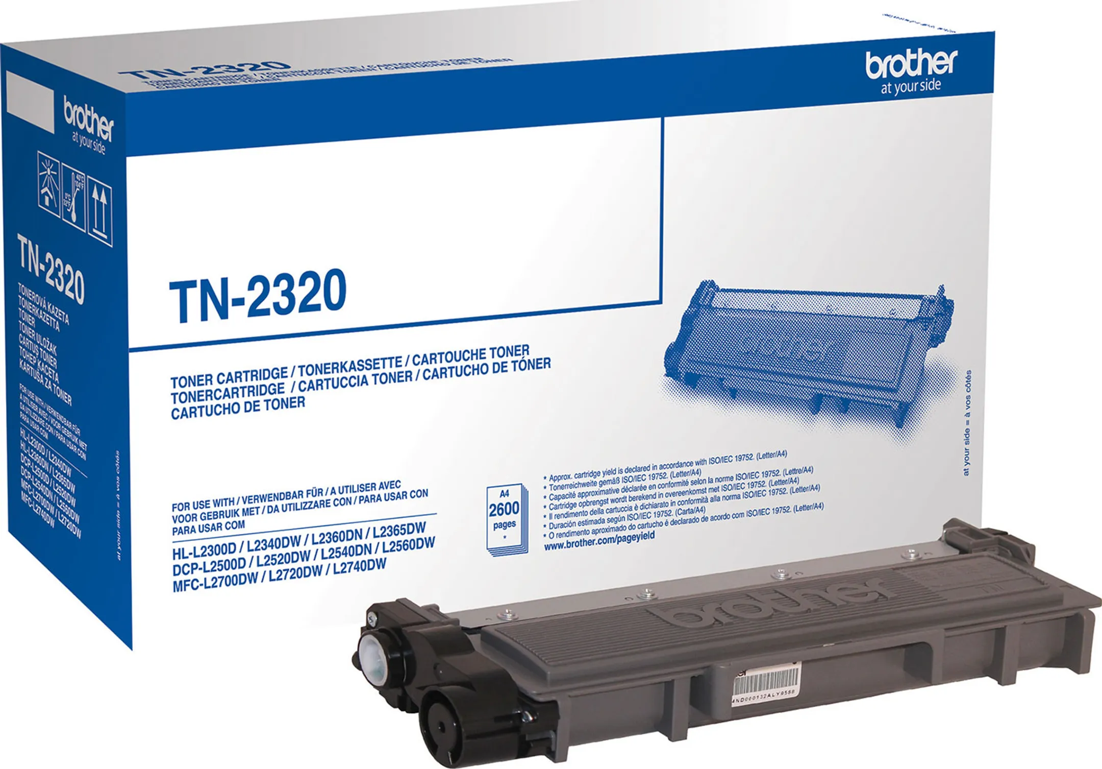 Toner TN-2320 - Zwart