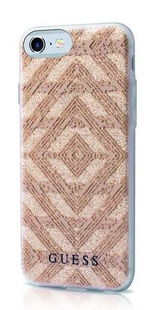 Guess Backcover Aztec Voor Iphone 7 Beige guess kopen in de aanbieding