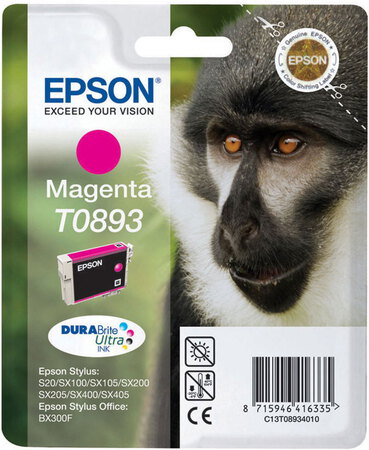 Epson Inktpatroon T0893 Durabrite Ultra Ink Magenta epson kopen in de aanbieding Epson Inktpatroon T0893 Durabrite Ultra Ink Magenta epson kopen in de aanbieding