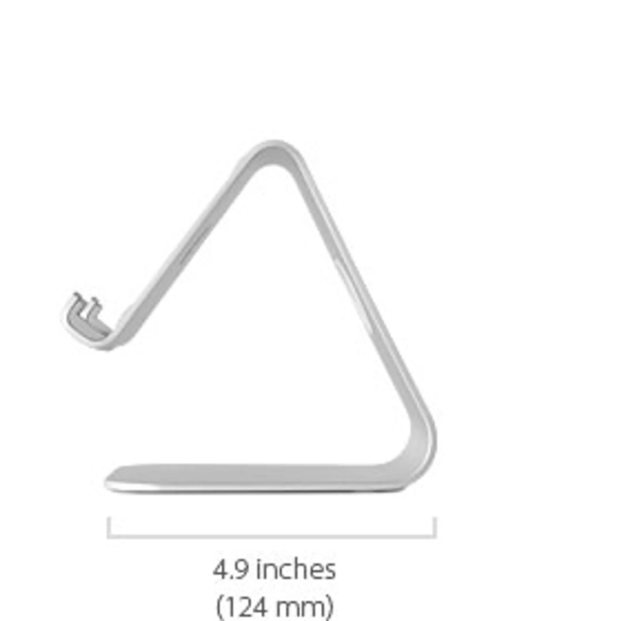 Rain Design mStand mobile support pour iPhone et iPads à 8" - Argent image