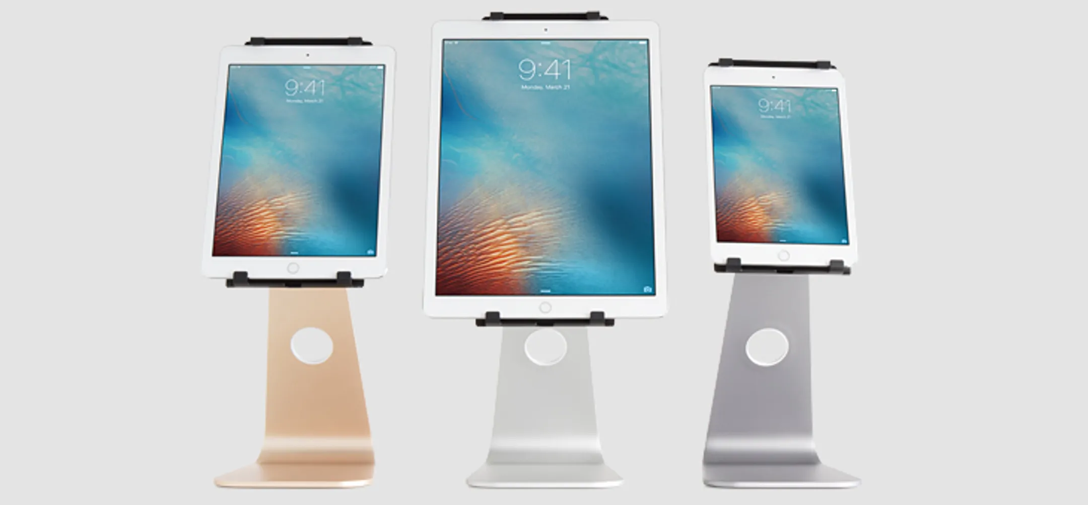Rain Design mStand tablet pro support pour iPad Air 9,7" - Or image