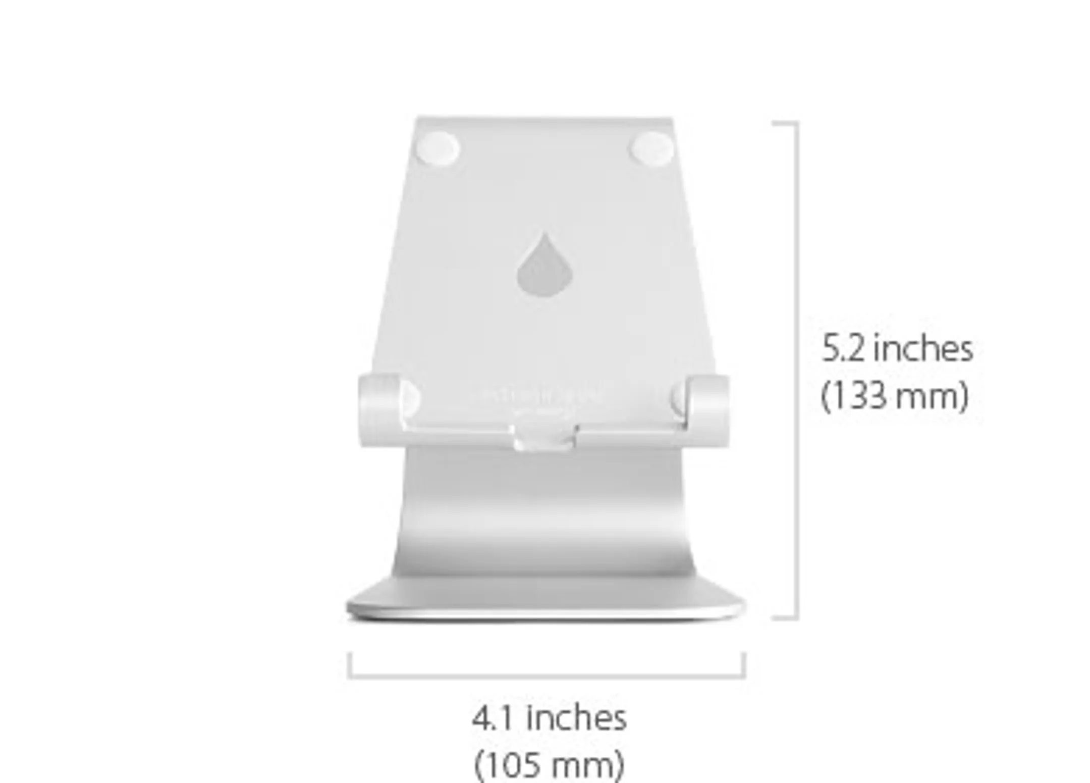 Rain Design mStand tablet support pour iPads à 13" - Argent image
