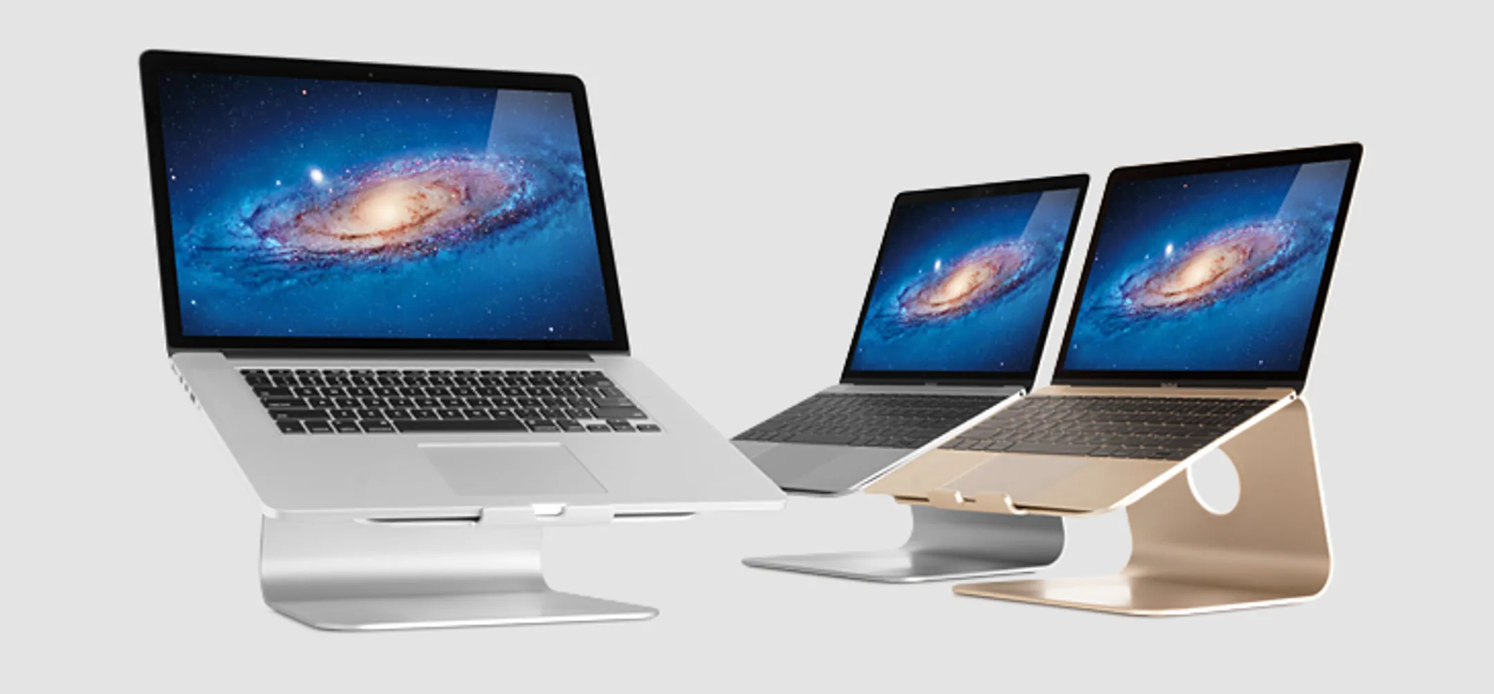 Rain Design mStand voor MacBook Goud image