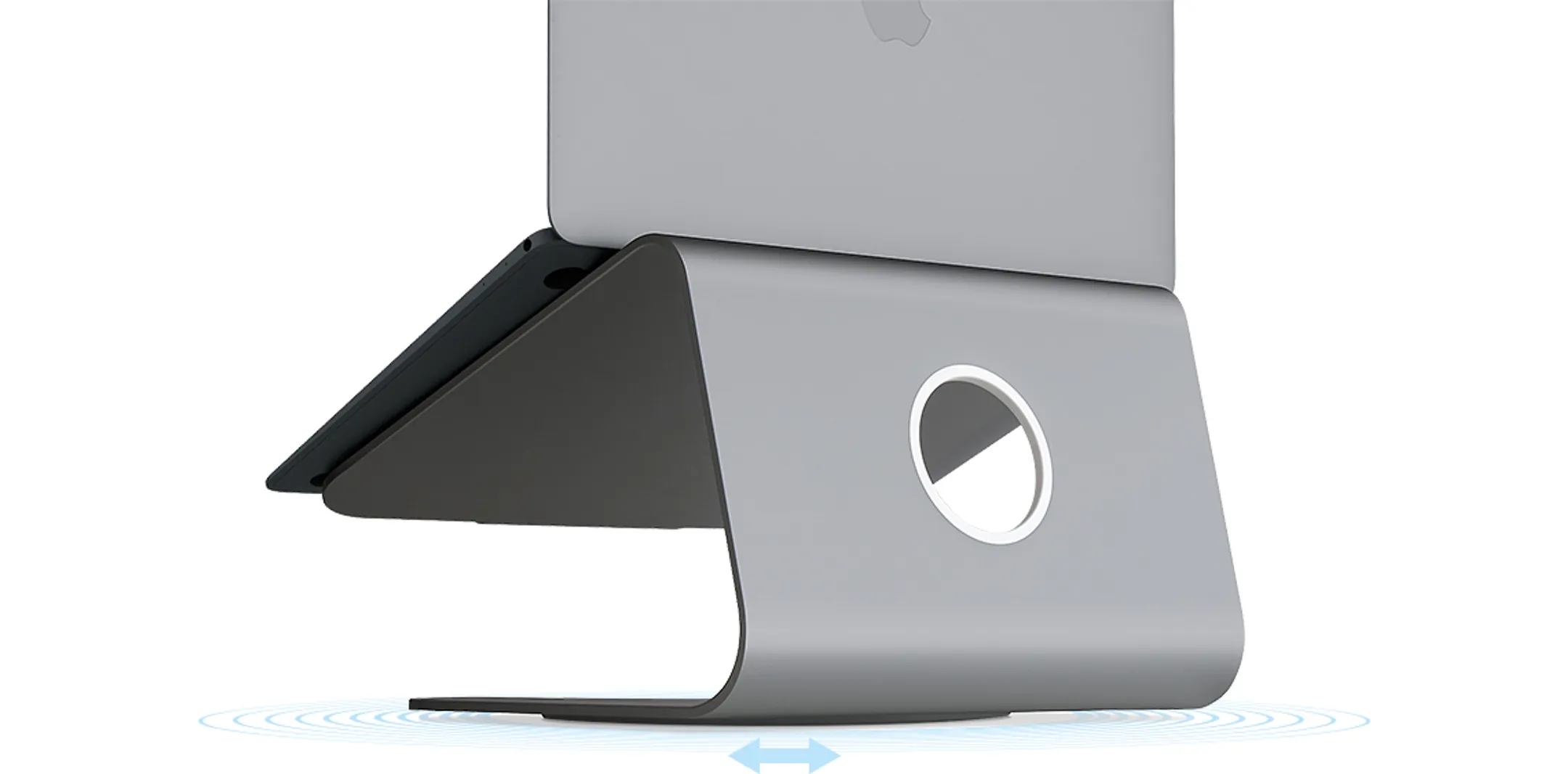 mStand 360 voor MacBook Spacegrijs