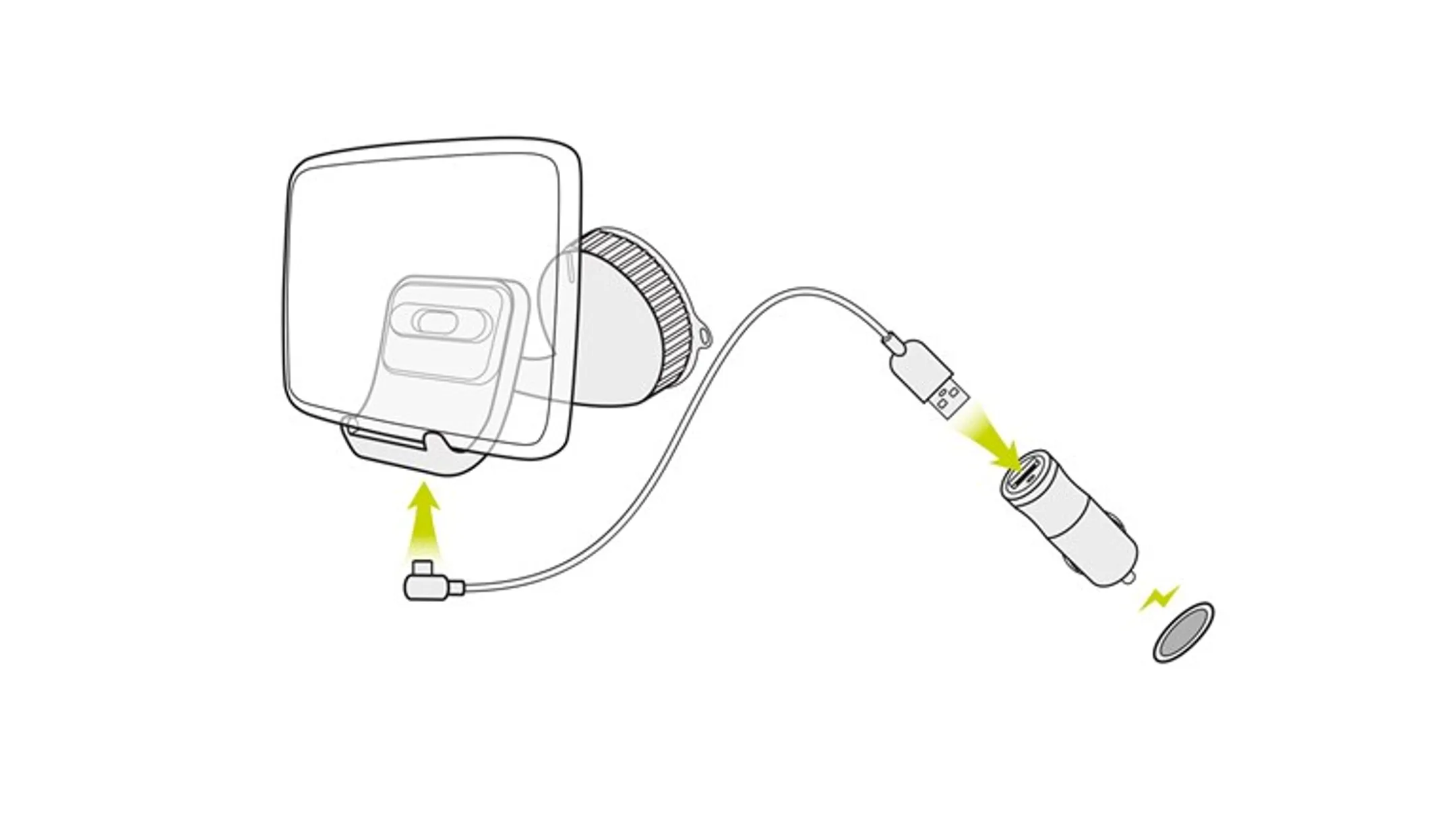 TomTom TomTom Actieve magnetische houder en oplader image
