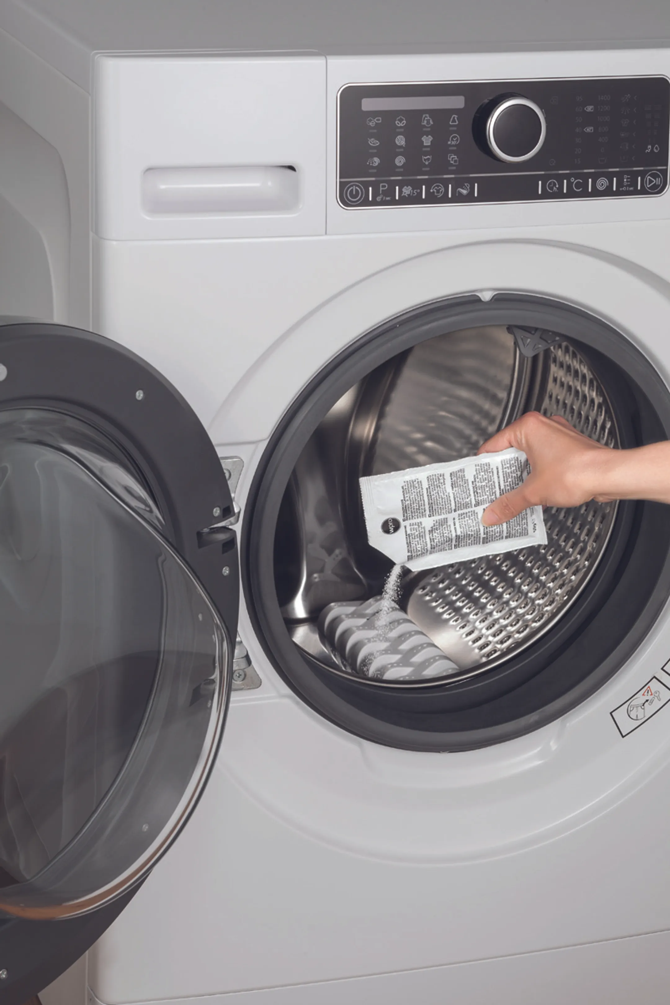 Wpro 3-en-1 détartrant et dégraissant pour lave-vaisselle et lave-linge DES616 image