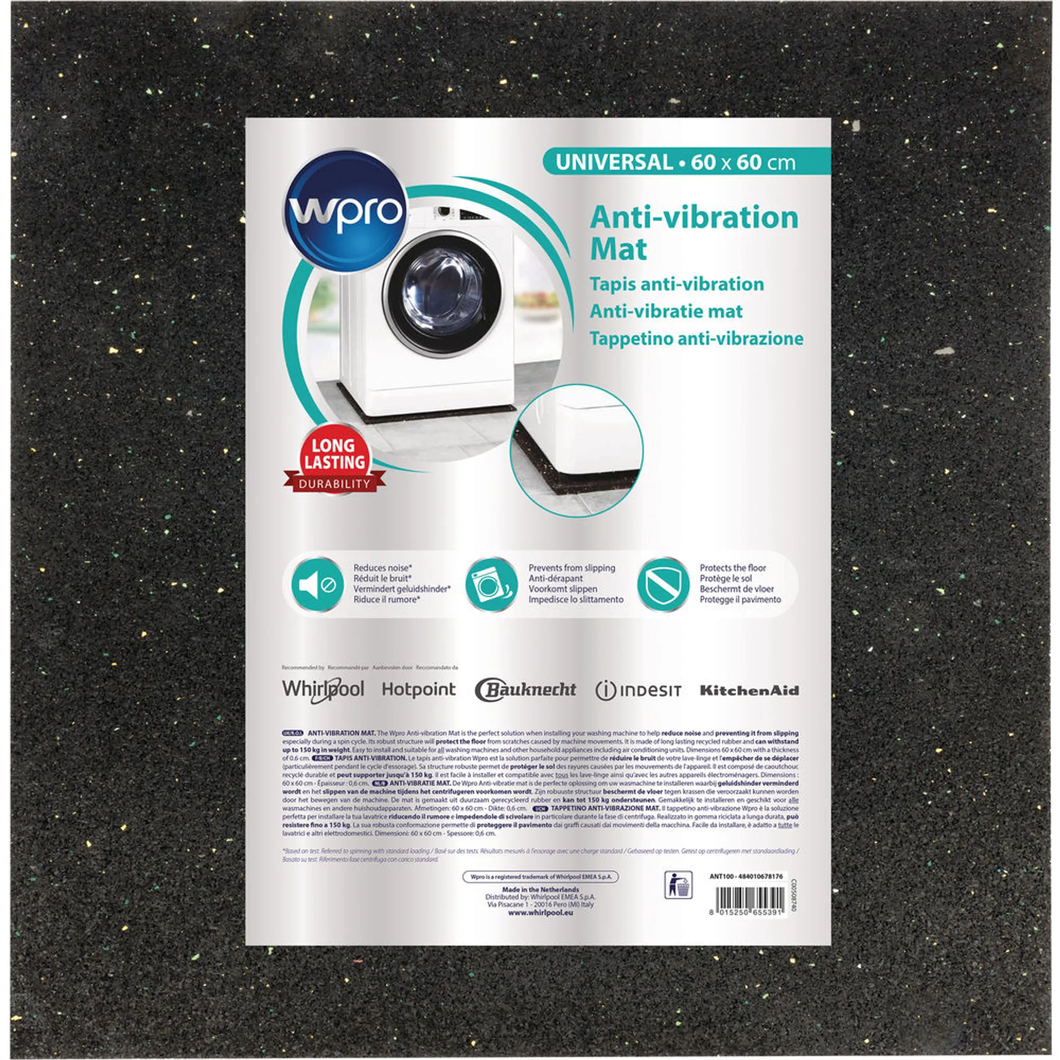 Bundle product Universele antivibratiemat ANT100