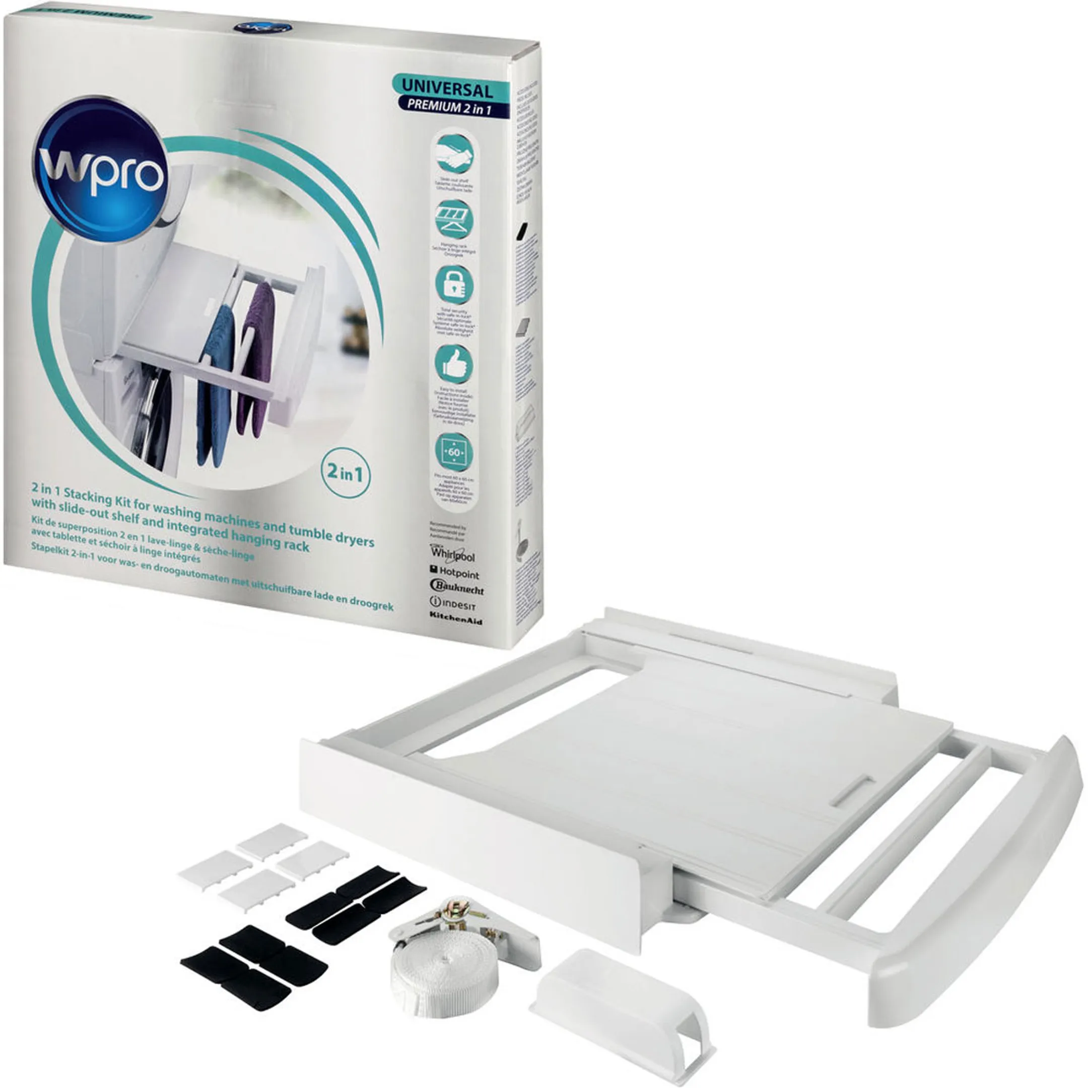 Wpro Kit de superposition premium 2 en 1 universel SKP101 image