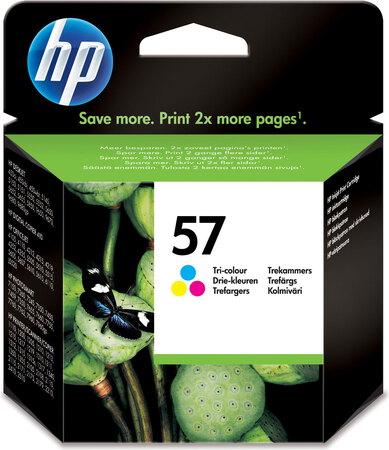 Hp Inktpatroon 57 3 Kleuren hp kopen in de aanbieding