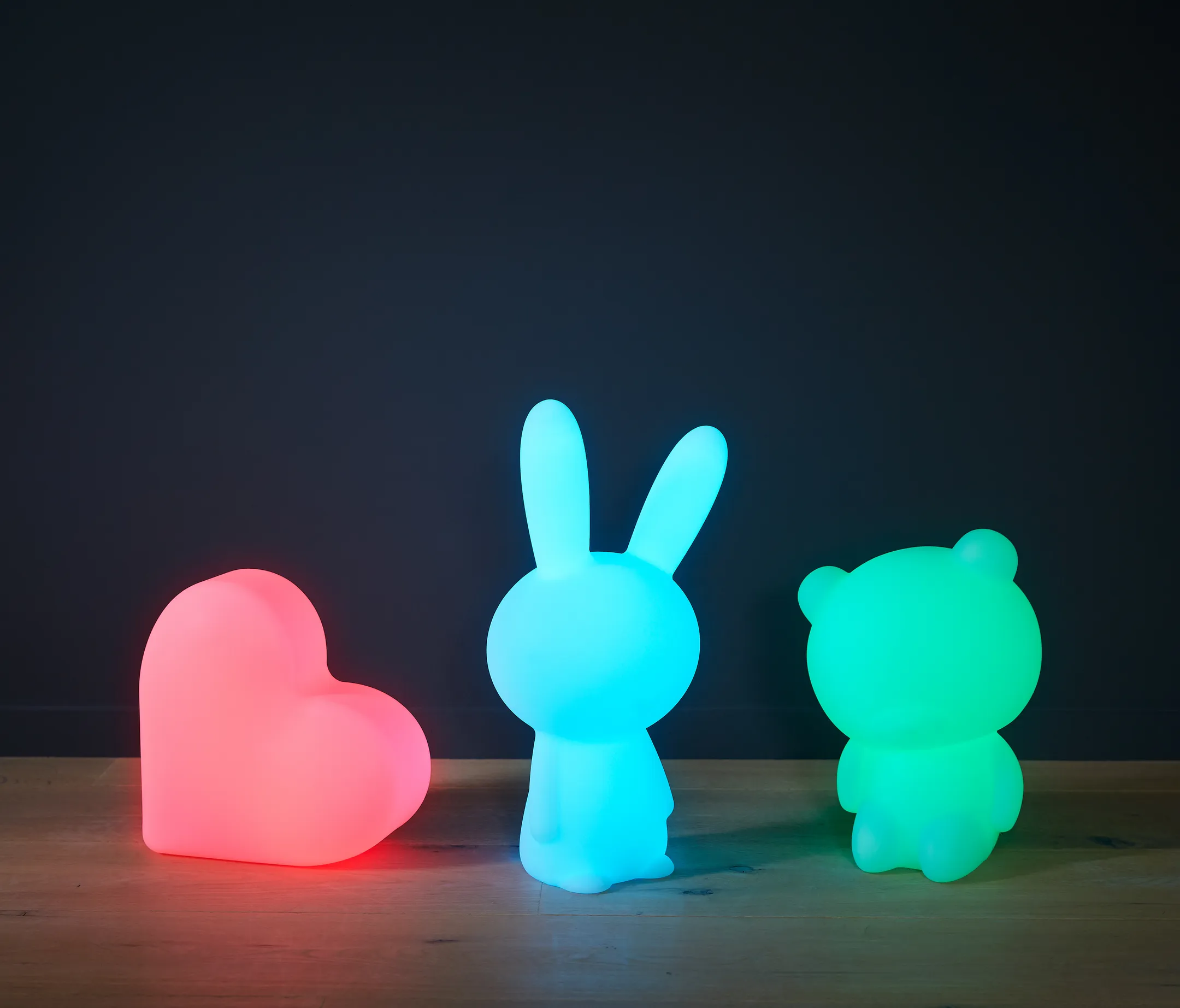 BigBen Enceinte Lapin Bluetooth - Blanc avec LED lights image