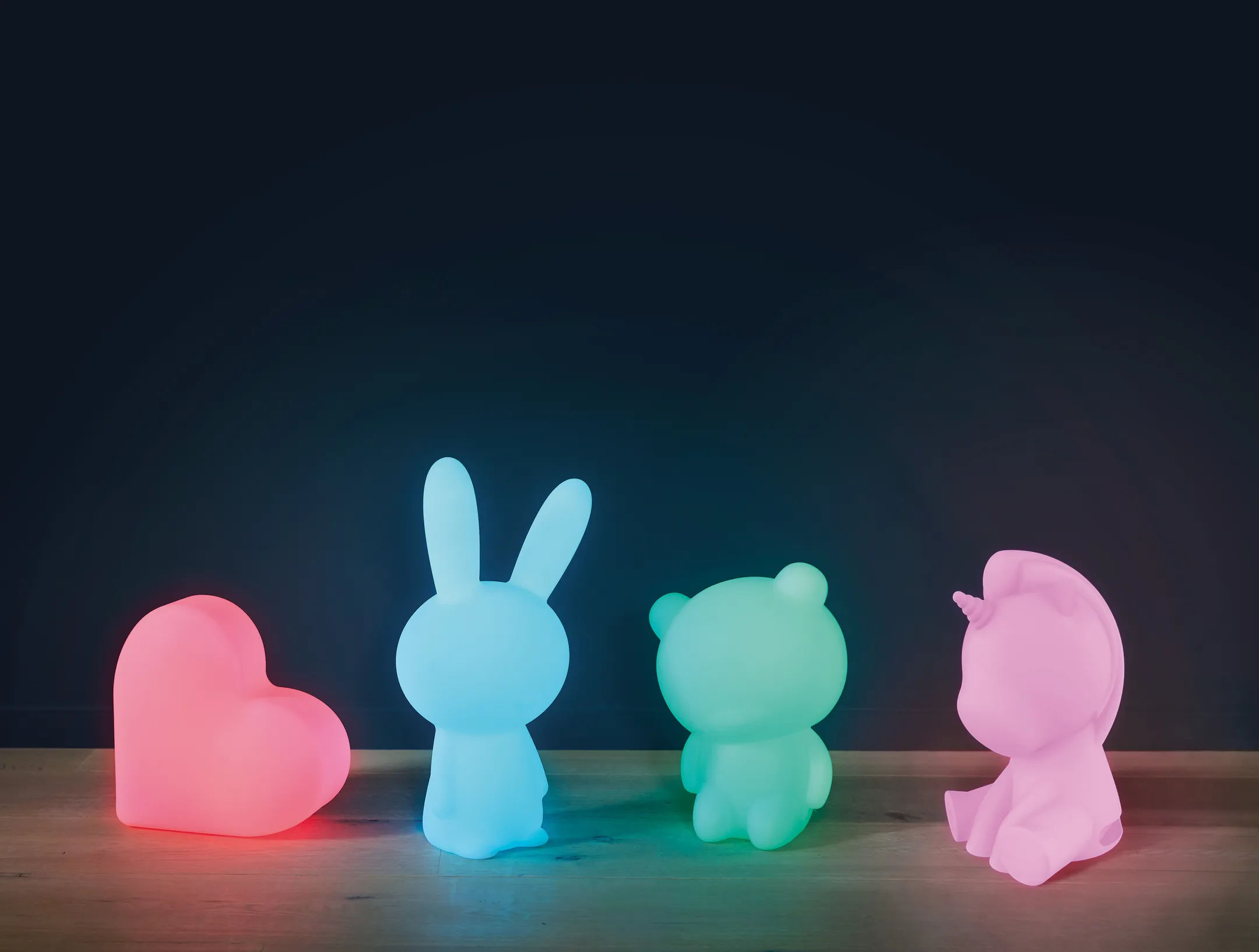 BigBen Enceinte Lapin Bluetooth - Blanc avec LED lights image