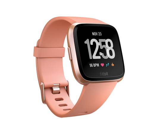 Fitbit Versa Peachrose Gold Aluminium Sl fitbit kopen in de aanbieding