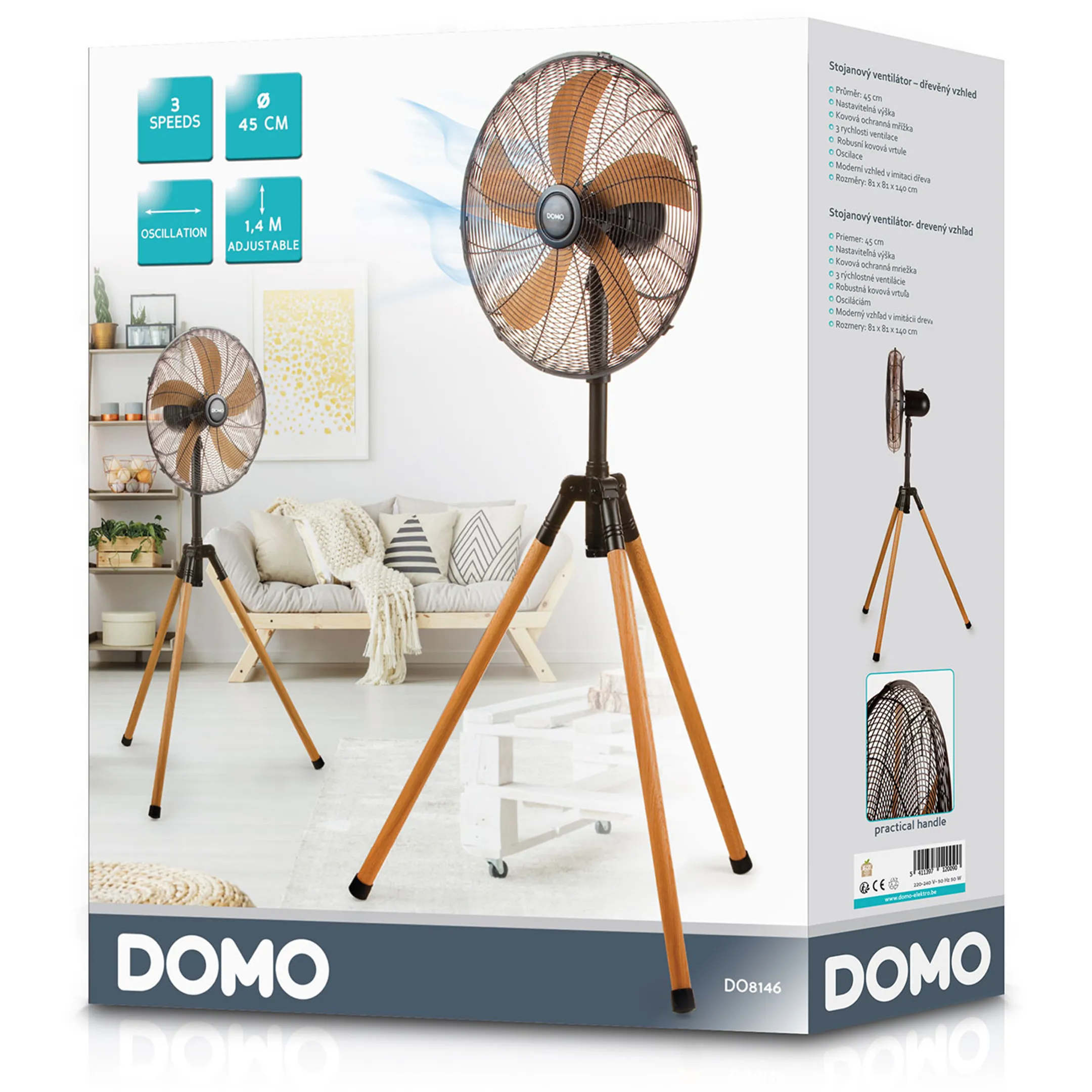 Domo Ventilateur sur pied DO8146 image