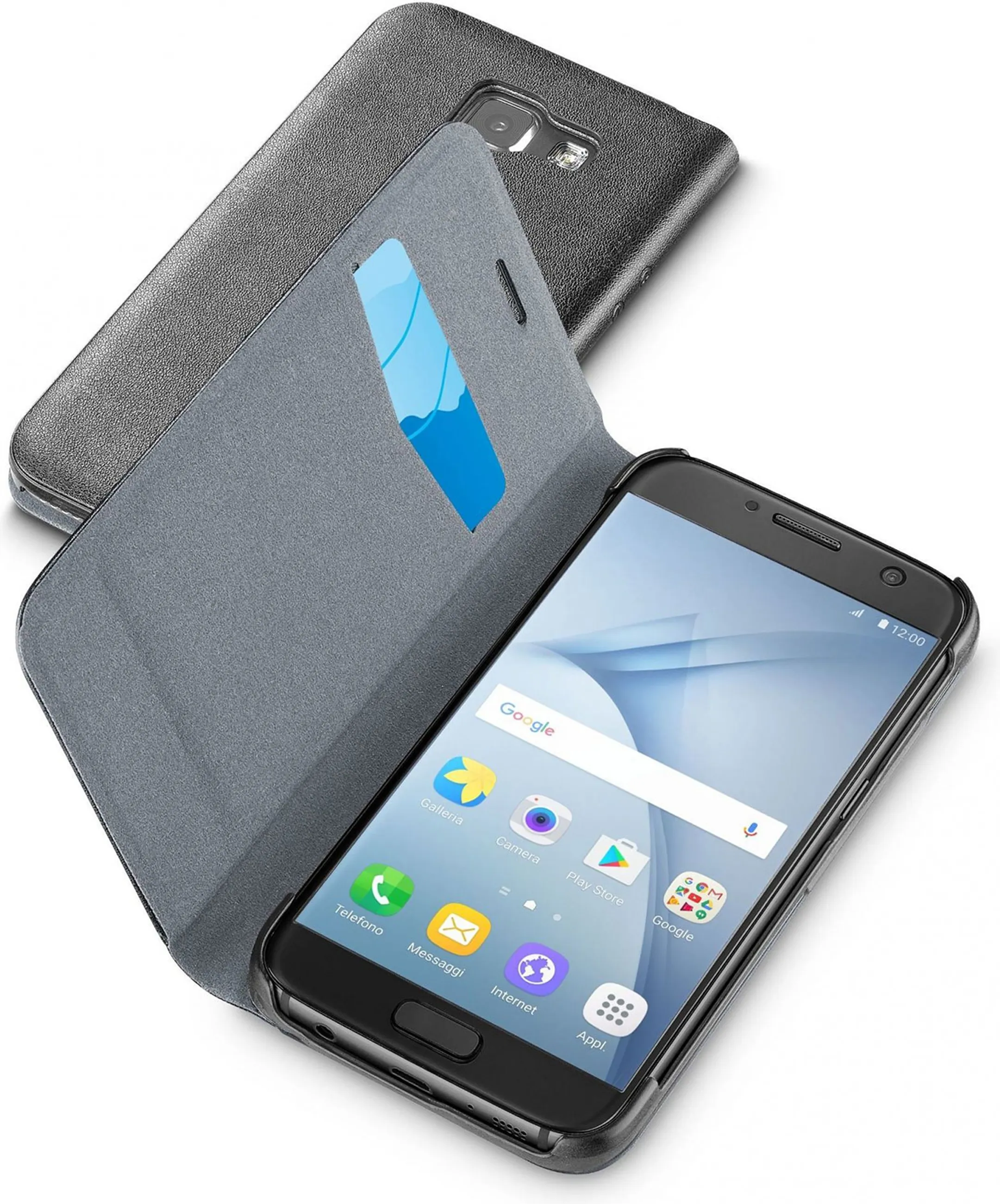 Bookcover voor Galaxy A3 (2017) - Zwart