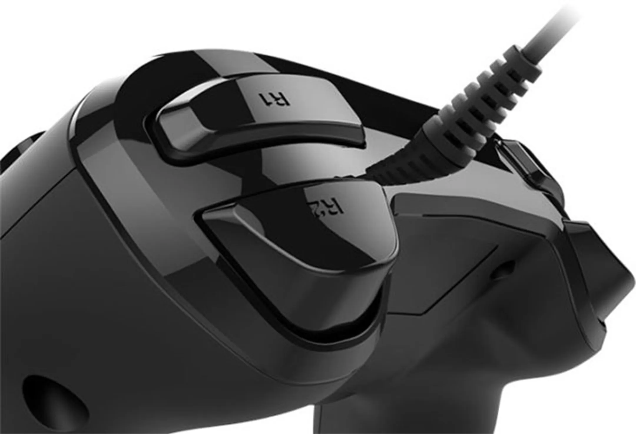 Nacon PS4 Wired Compact Controller - Zwart image