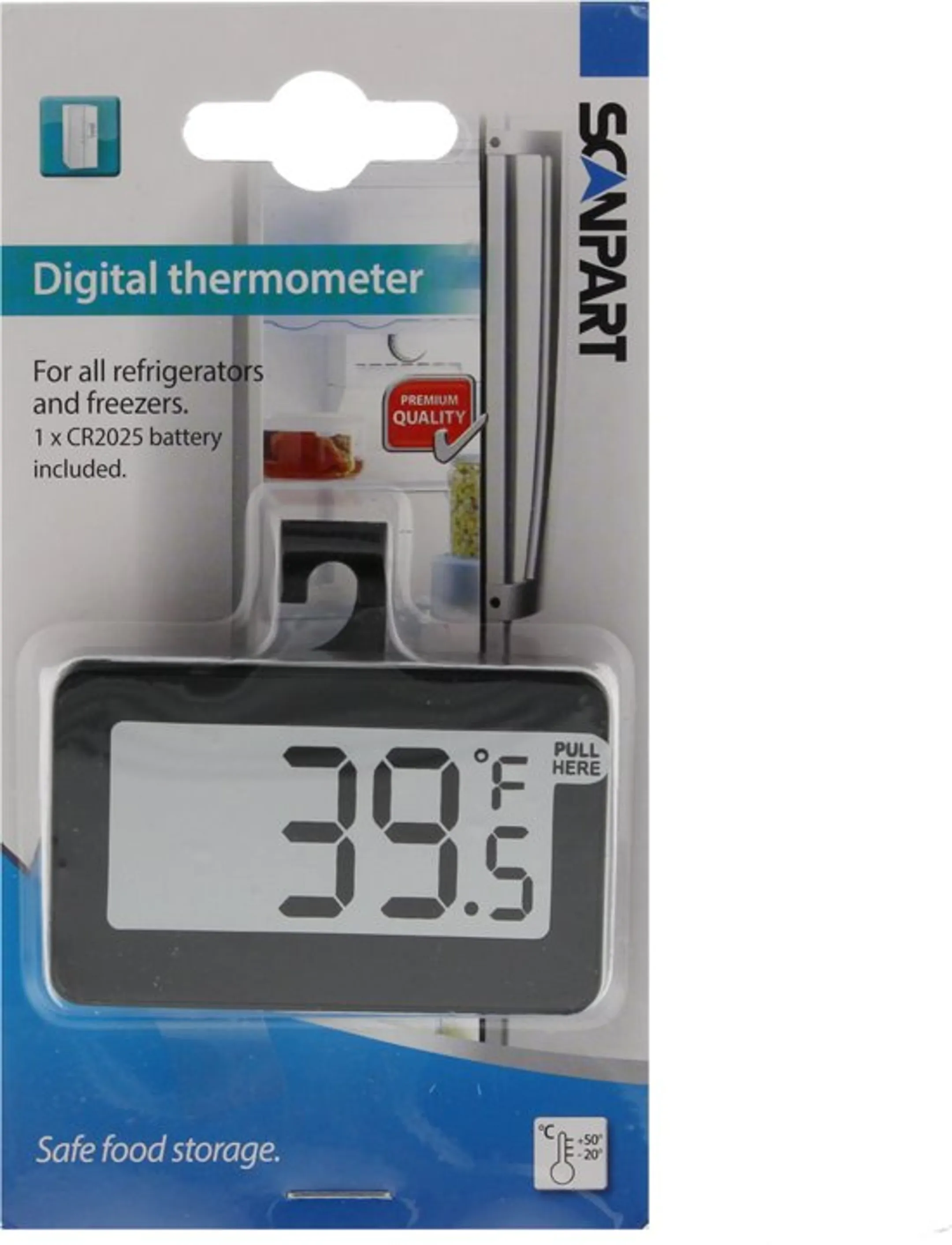 Scanpart Thermomètre pour réfrigérateur image