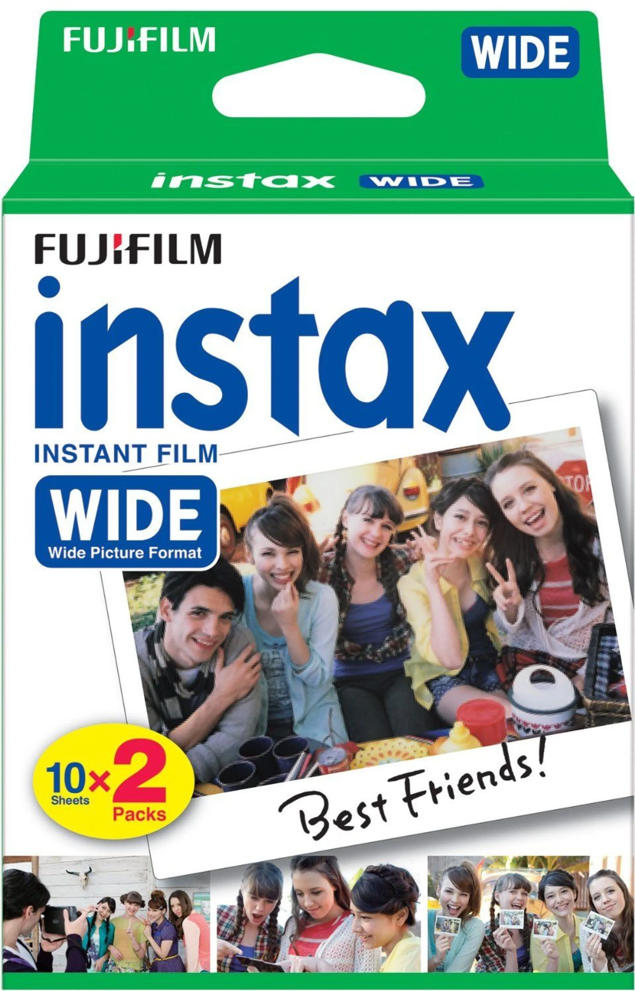 Fujifilm instax Wide - 2 x 10 feuilles image