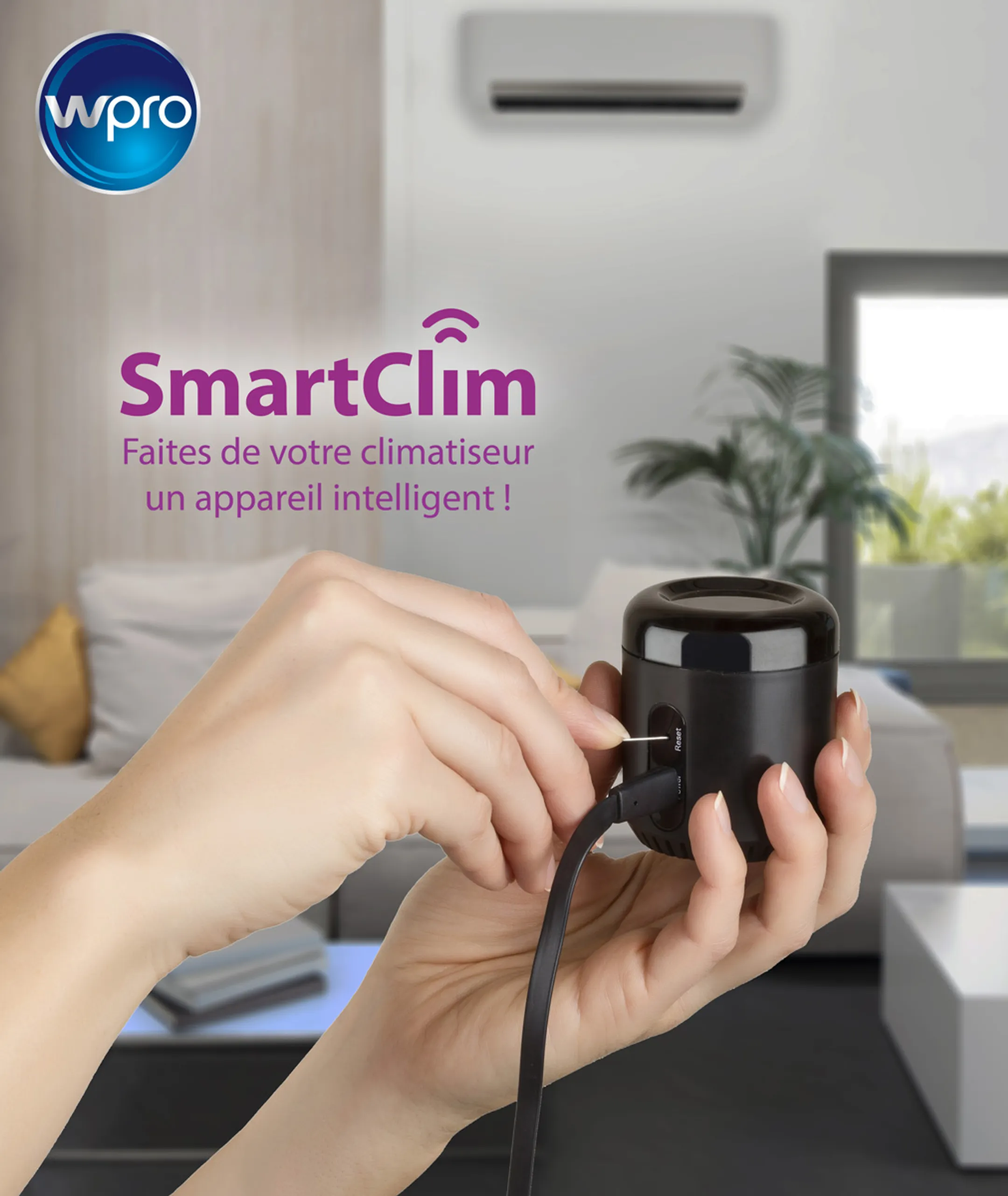 Wpro SmartClim - Universele Wi-Fi afstandsbediening SMART2 image