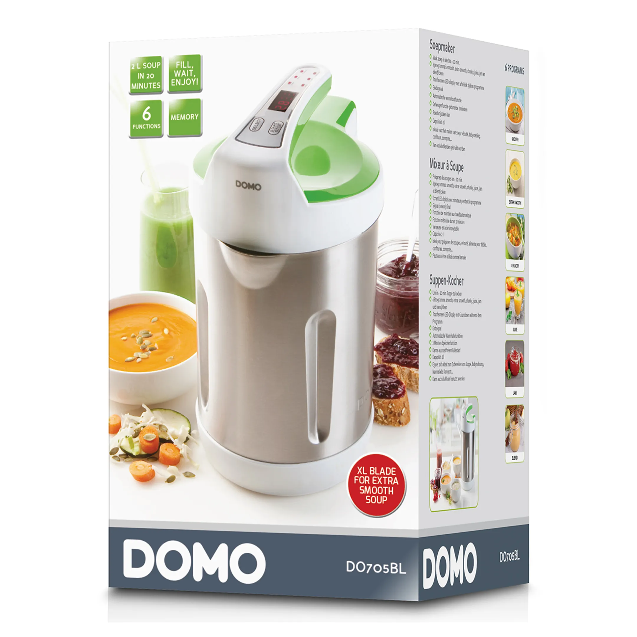 Domo Soupmaker DO705BL image