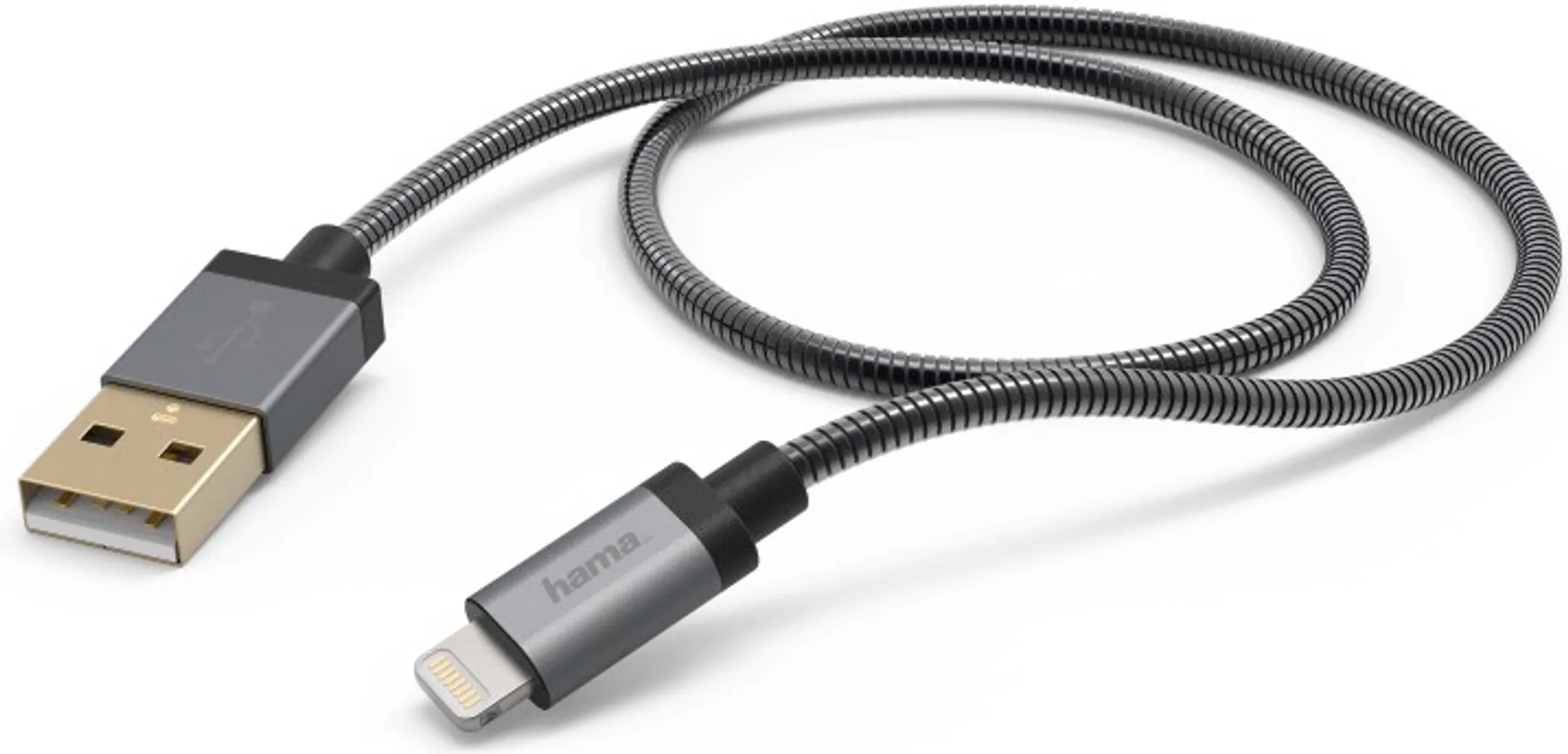 Hama Câble Prime Line Metall Lightning vers USB A - 1,5 m image