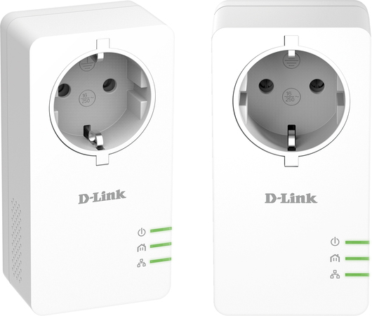 Dlink Powerline Av2 1000 Hd Gigabit Passthrough Kit Dhp P601Av dlink kopen in de aanbieding