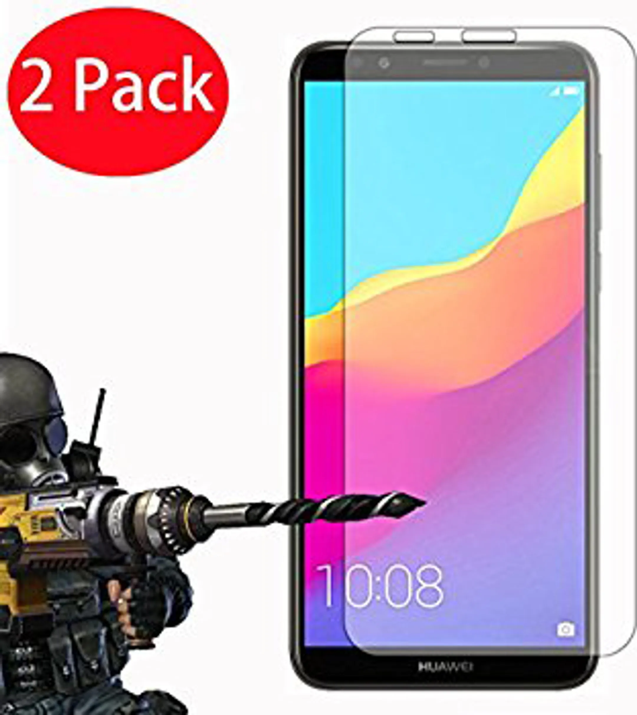 Lindson Screenprotector voor Y7 (2018) image