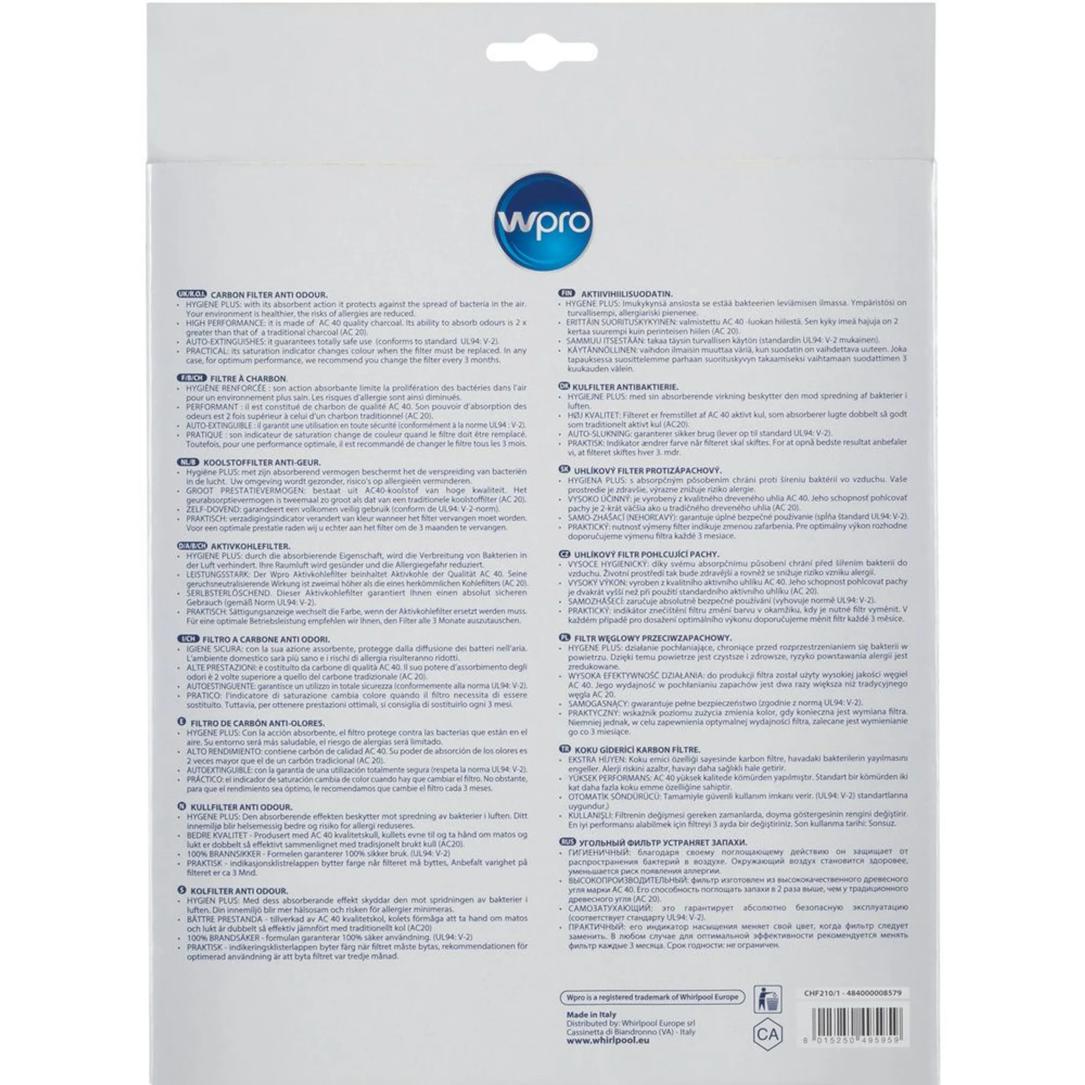 Whirlpool Filtre B210 image