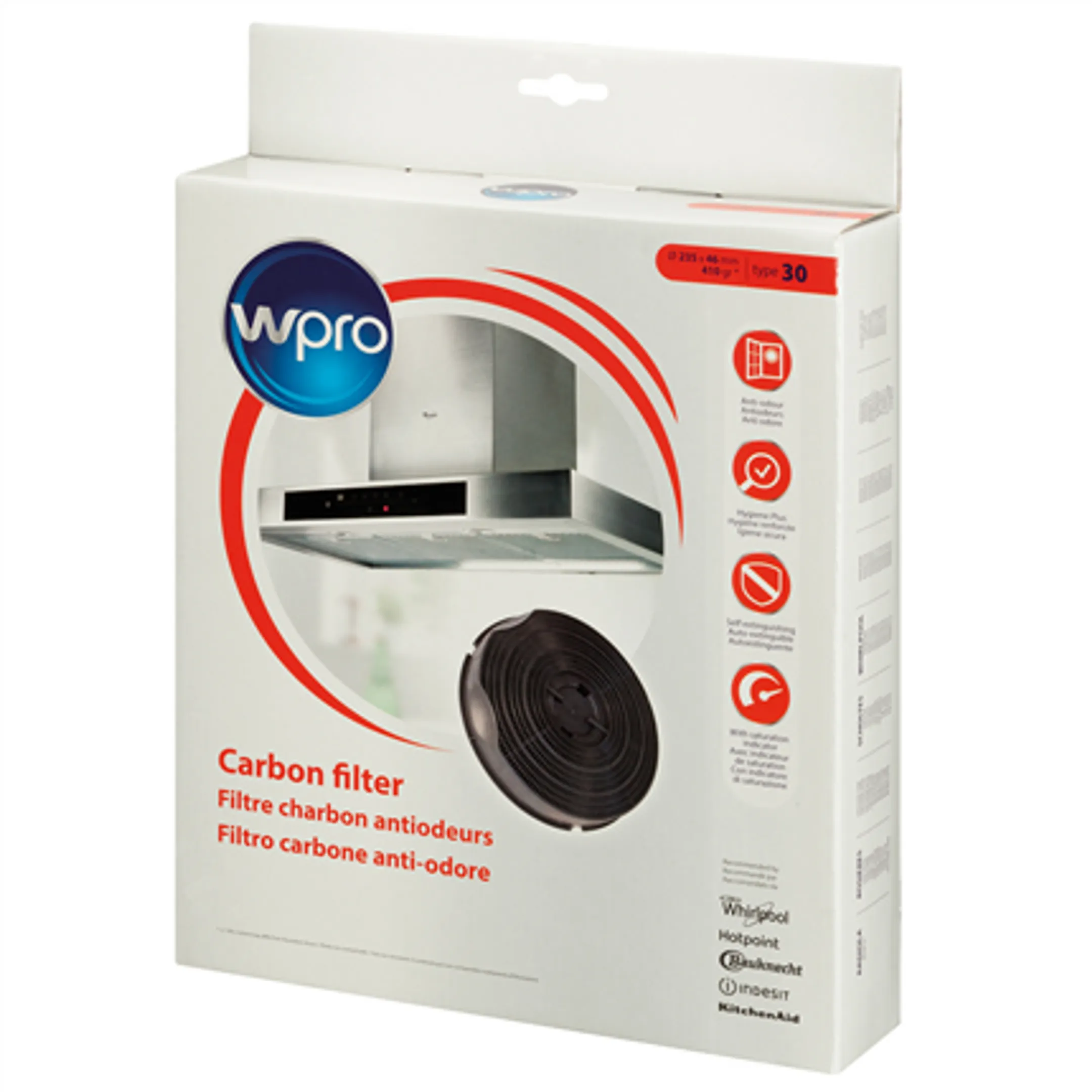 Whirlpool Koolstoffilter DKF 1001 image