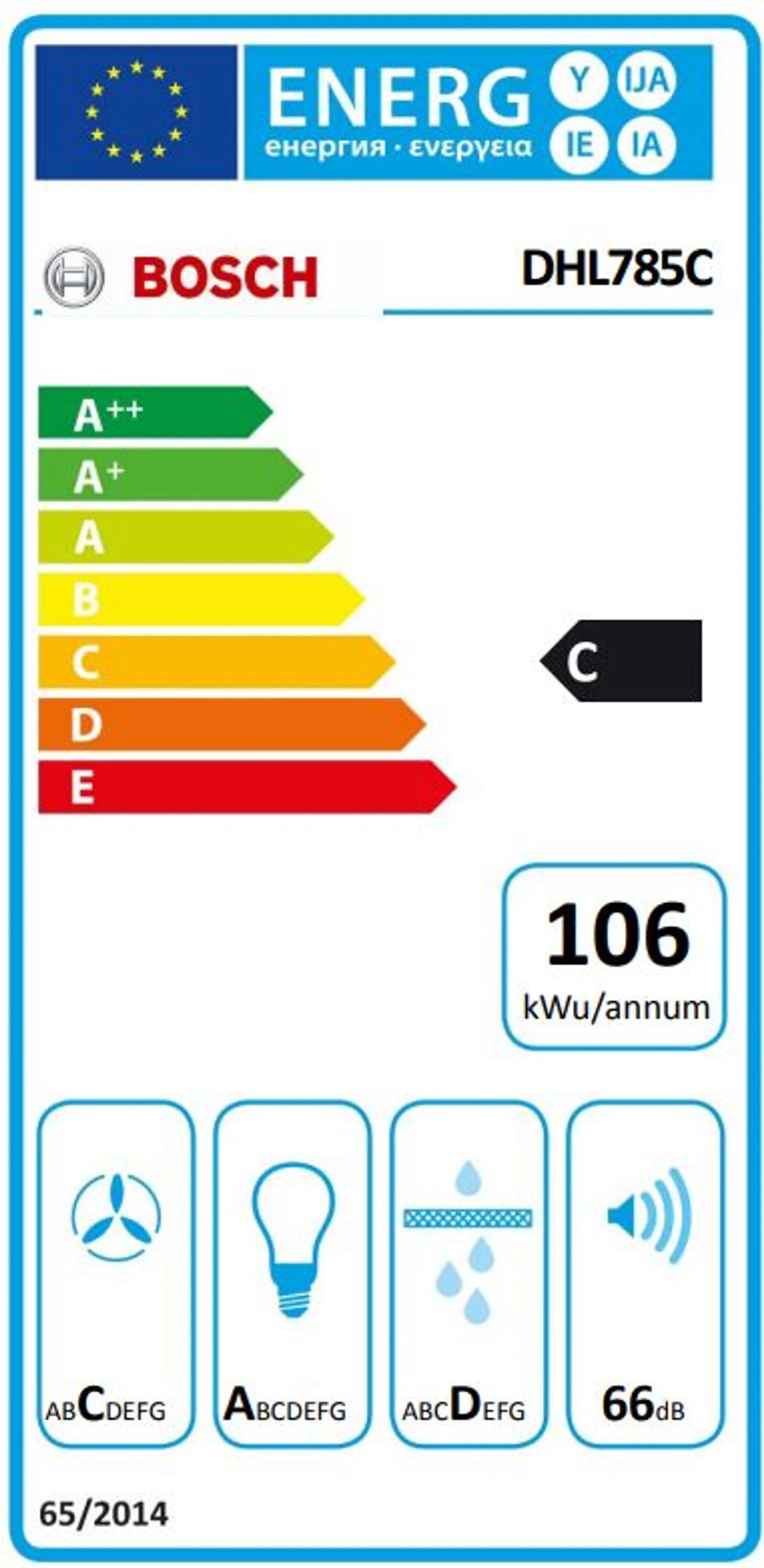 Bosch Inbouwgroep DHL785C image