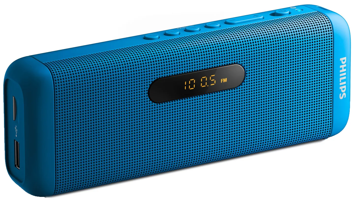 Philips SD700A/00 Bleu Enceinte Bluetooth