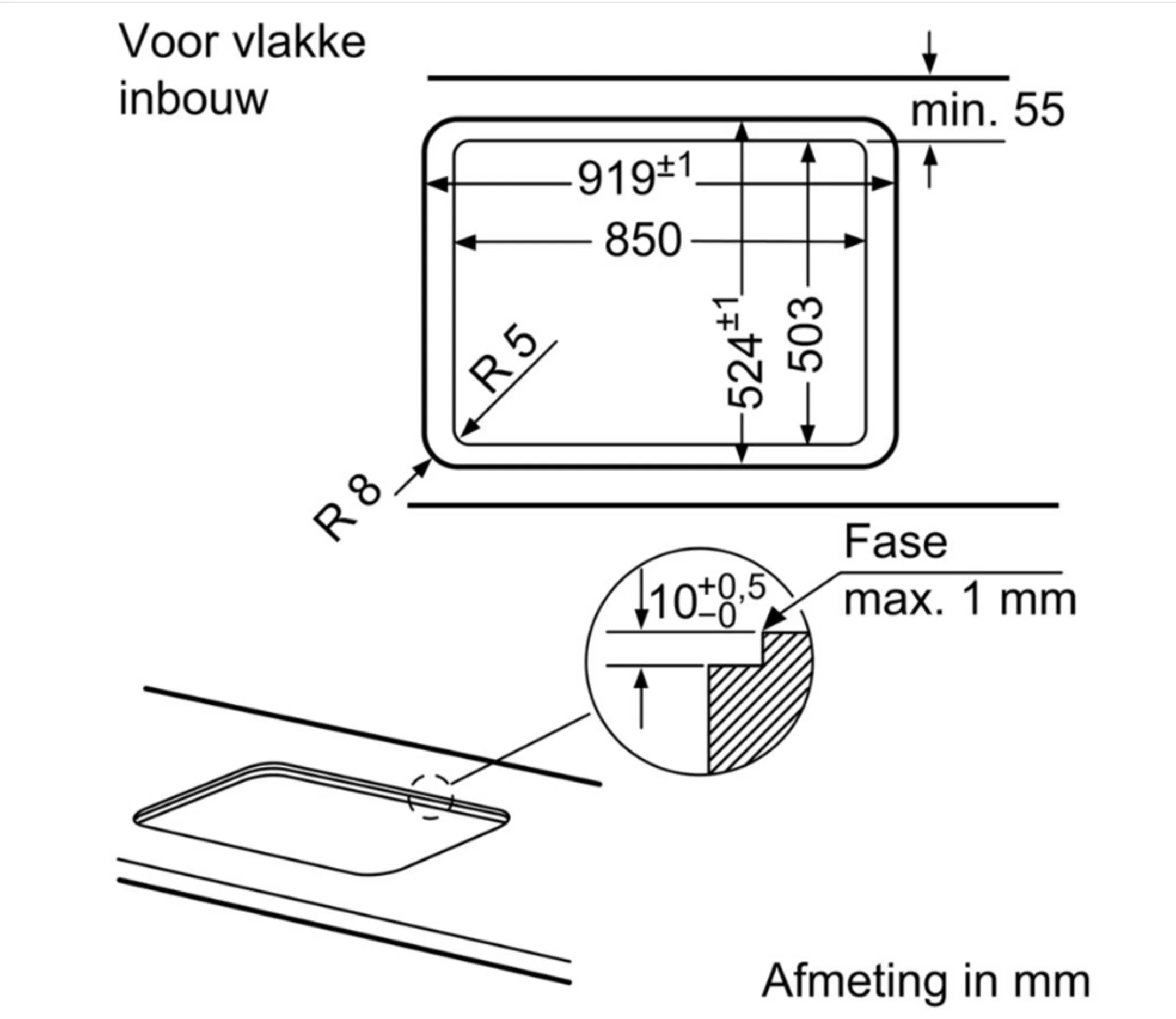 Bosch Gaskookplaat PPS9A6B90 FlameSelect image