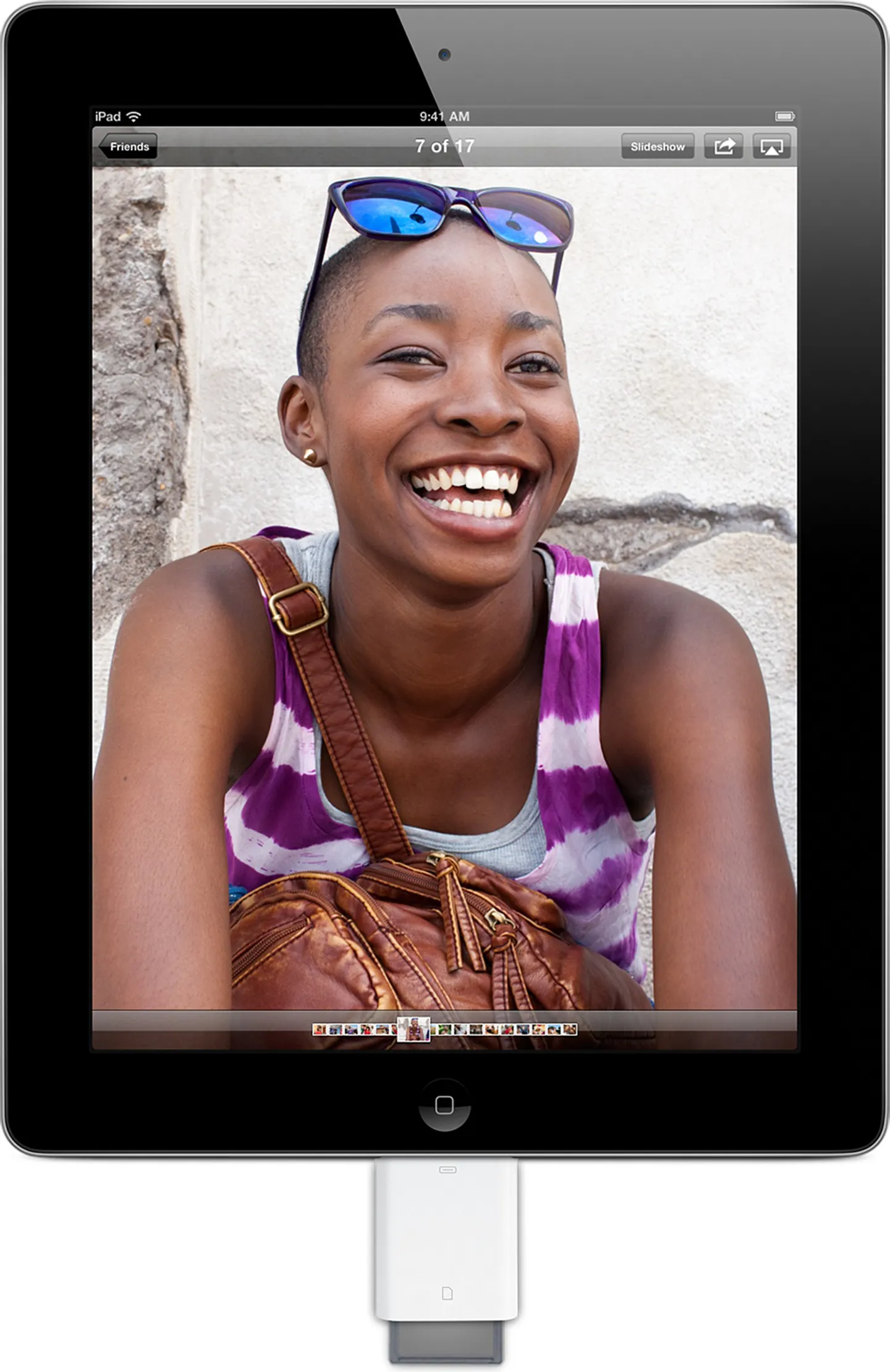 Apple iPad Camera Connection Kit 30pins vers USB 2.0 ou carte SD