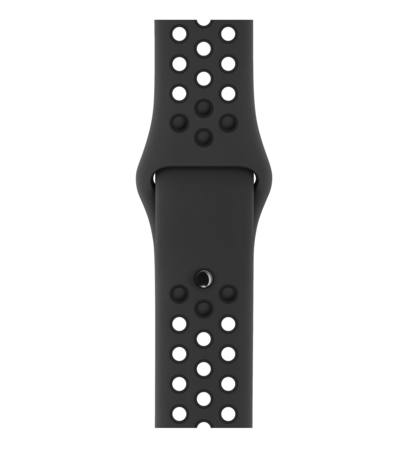 Apple Nike 42 Mm Polsbandje Antracietzwart apple kopen in de aanbieding