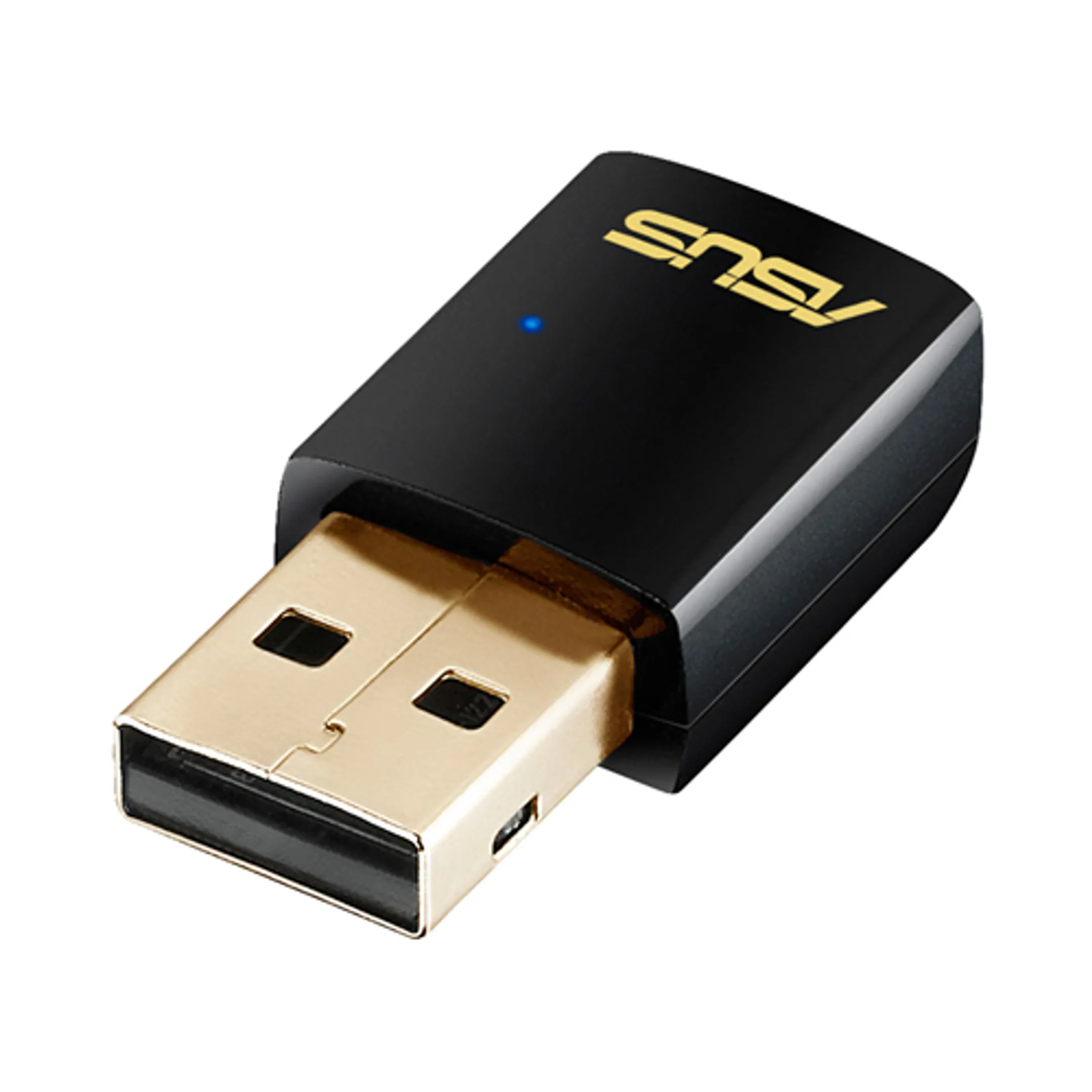 Asus Adapter Wi-Fi USB AC600 90IG00I0-BM0G00 Zwart image