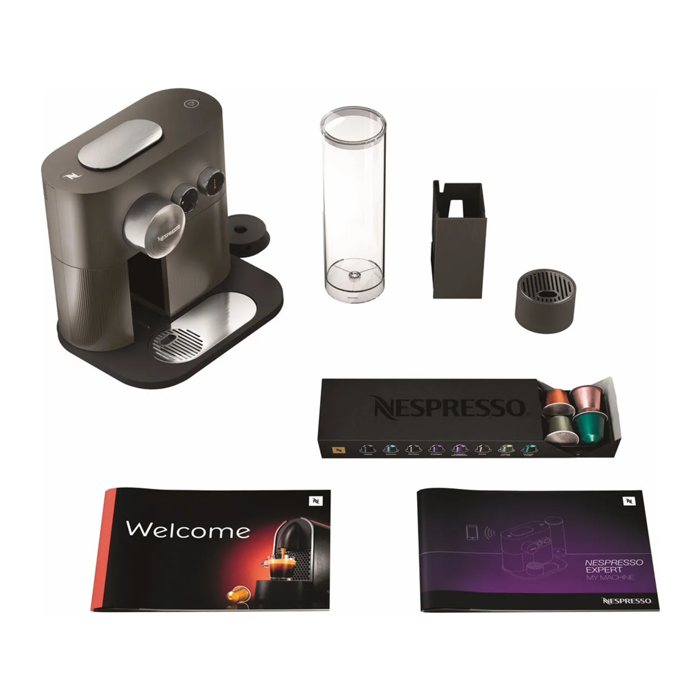 Magimix Machine à café Nespresso Expert 11379B Anthracite Grey